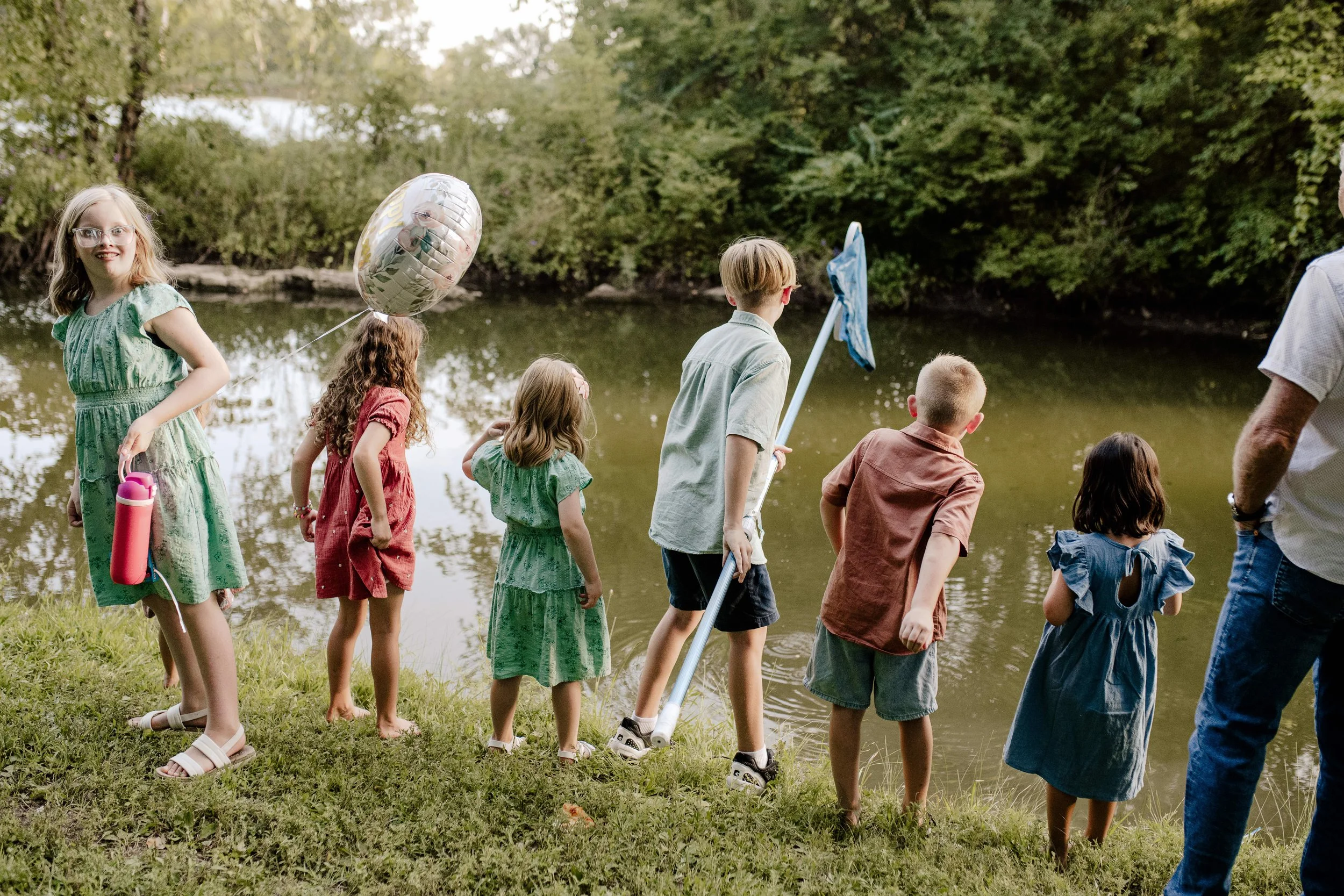 Cousins fishing - one of many crossgen traditions