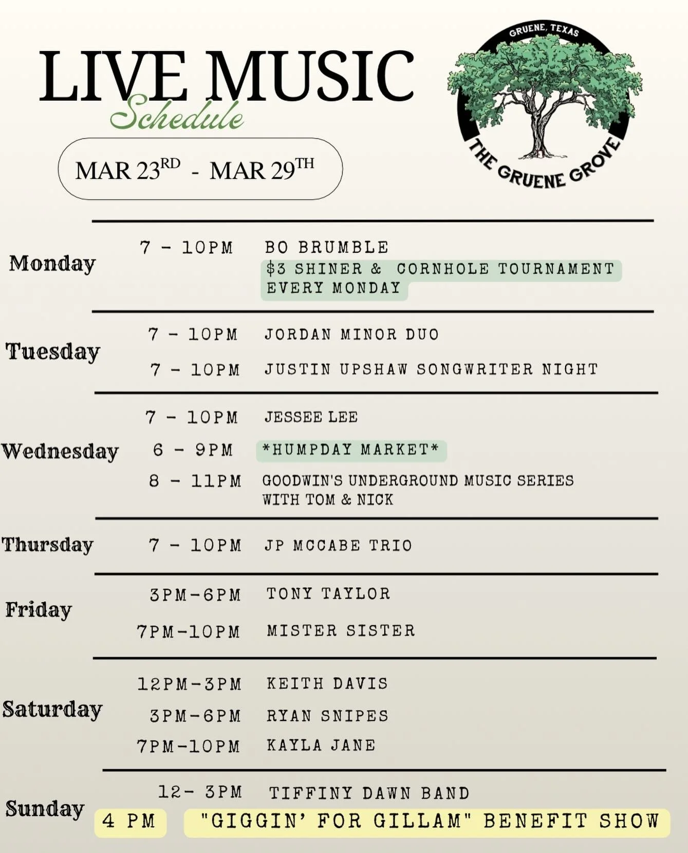 Live music! 

#gruene #gruenetx #gruenetexas #gruenegrove