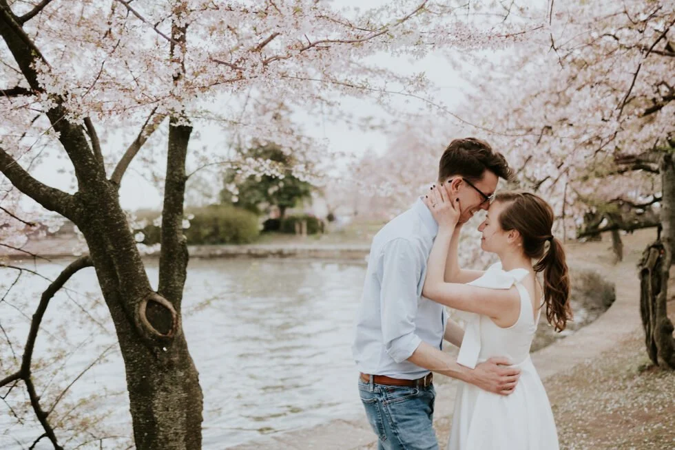 DC Spring Engagement Photos