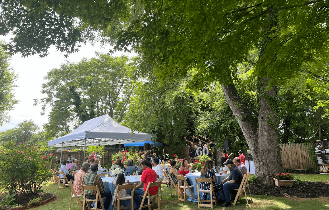 Backyard 60th Birthday Party