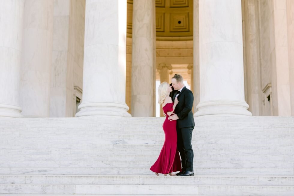 Elegant DC Engagement Photoshoot