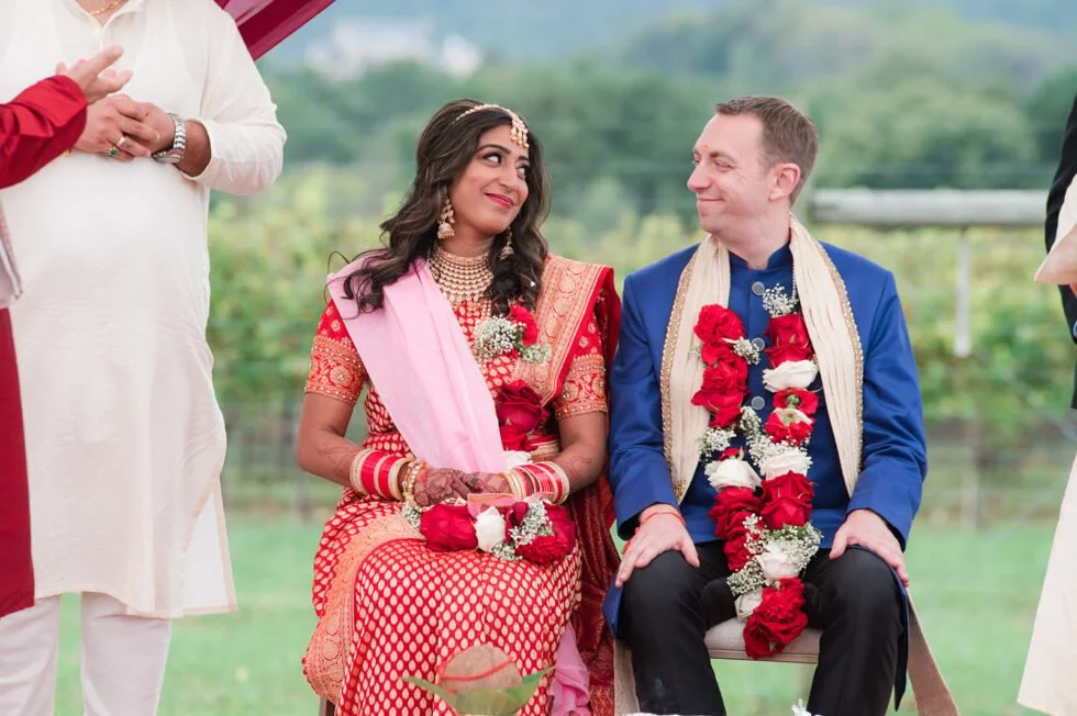 Kritika and Roger’s Indian Fusion Winery Wedding