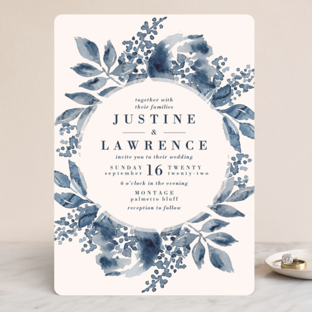 Partnership with Minted Weddings