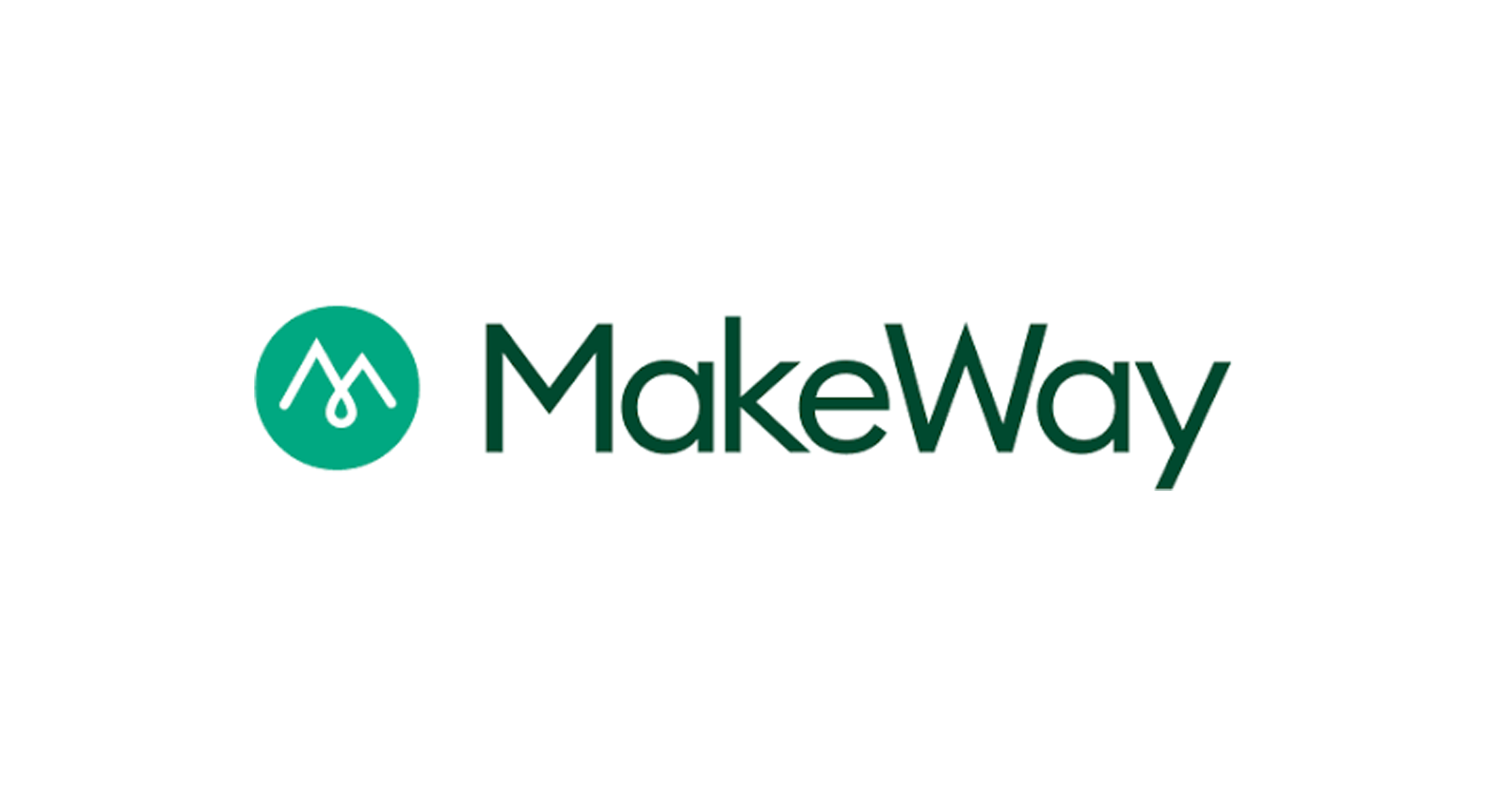 The MakeWay logo with a teal circular icon and the word MakeWay in dark green text.