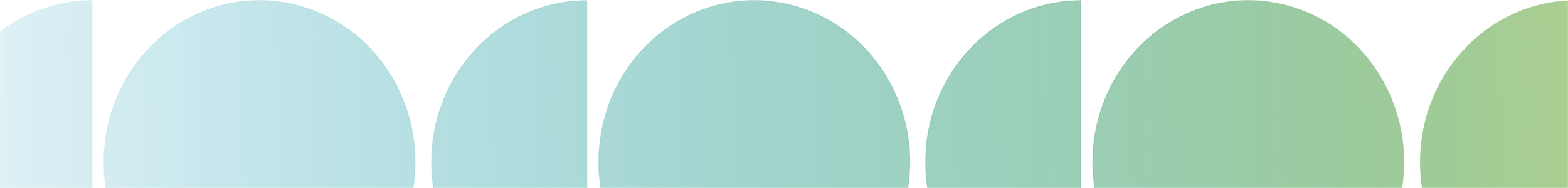 A geometric pattern of blue and green gradient shapes.