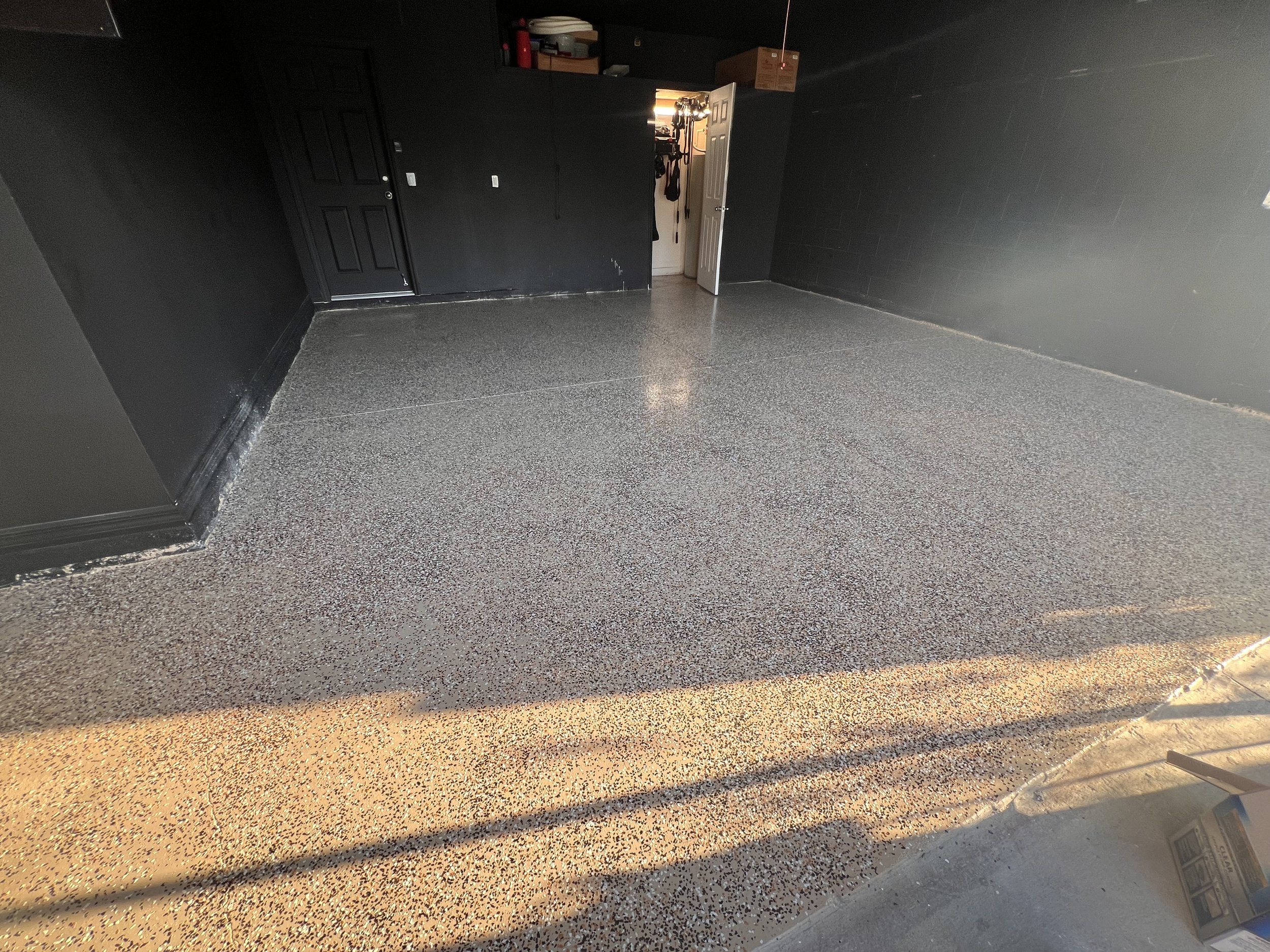 Garage flooring