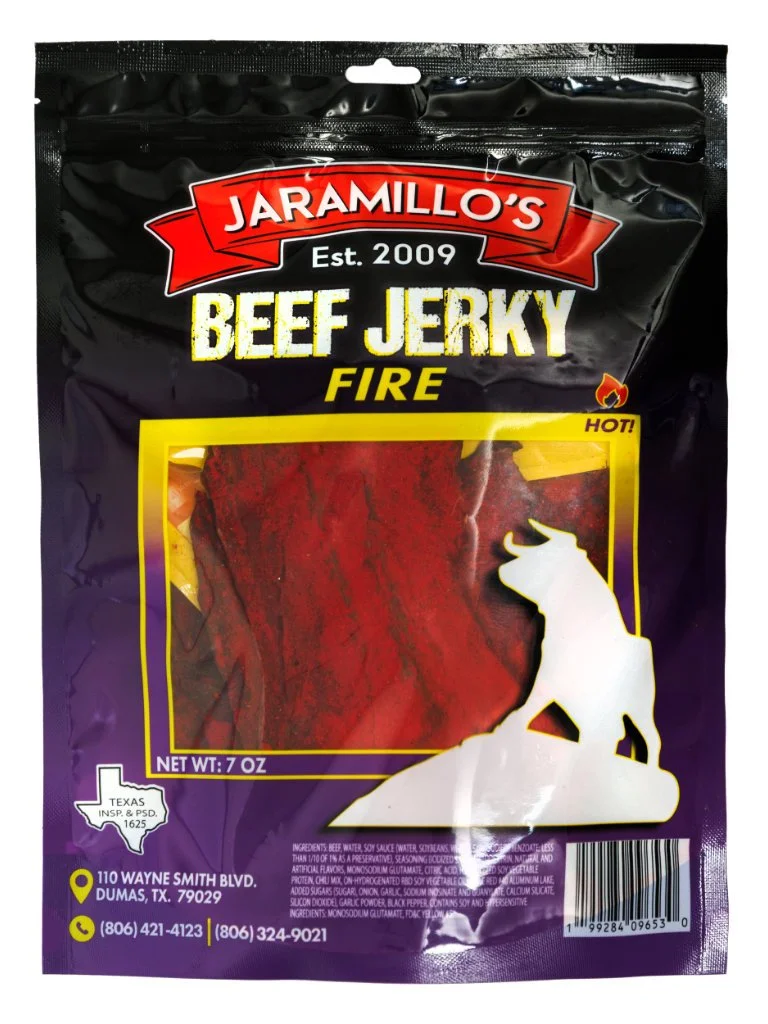 Jaramillos Fire Beef Jerky - 7OZ.jpg