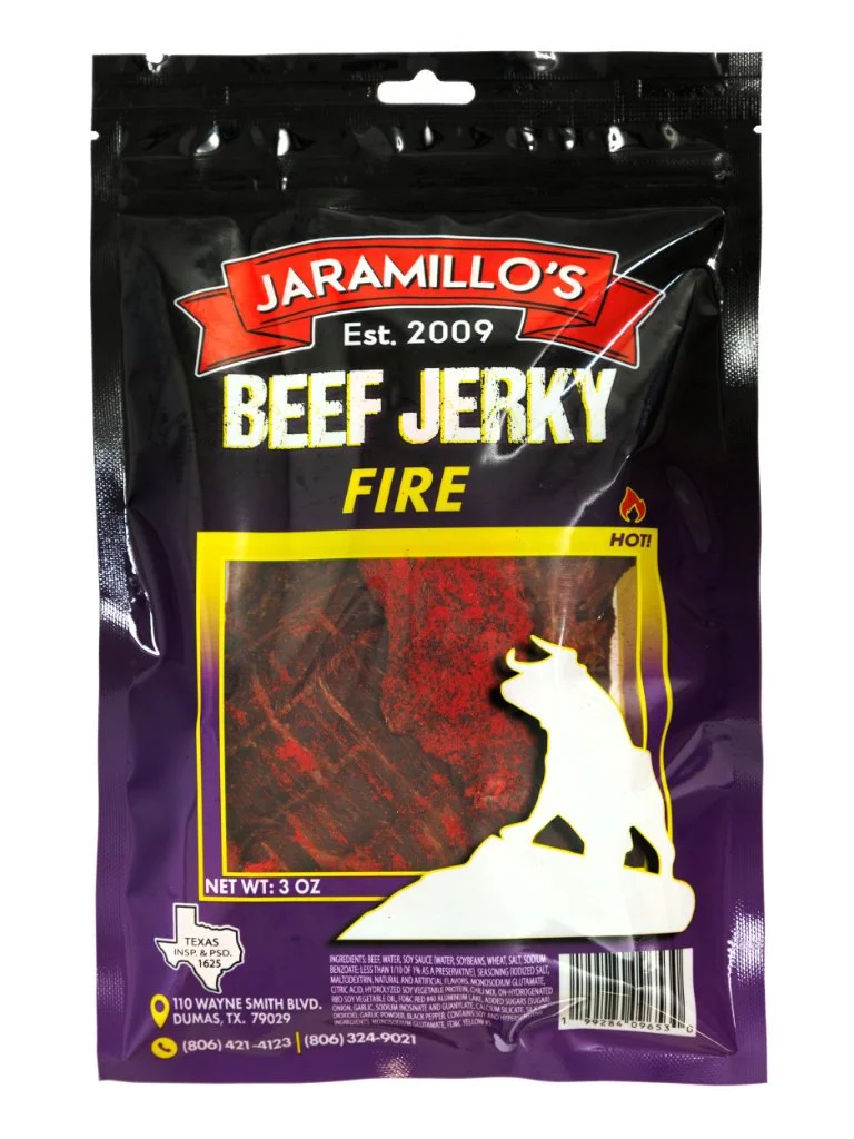 Jaramillos Fire Beef Jerky - 3OZ.jpg