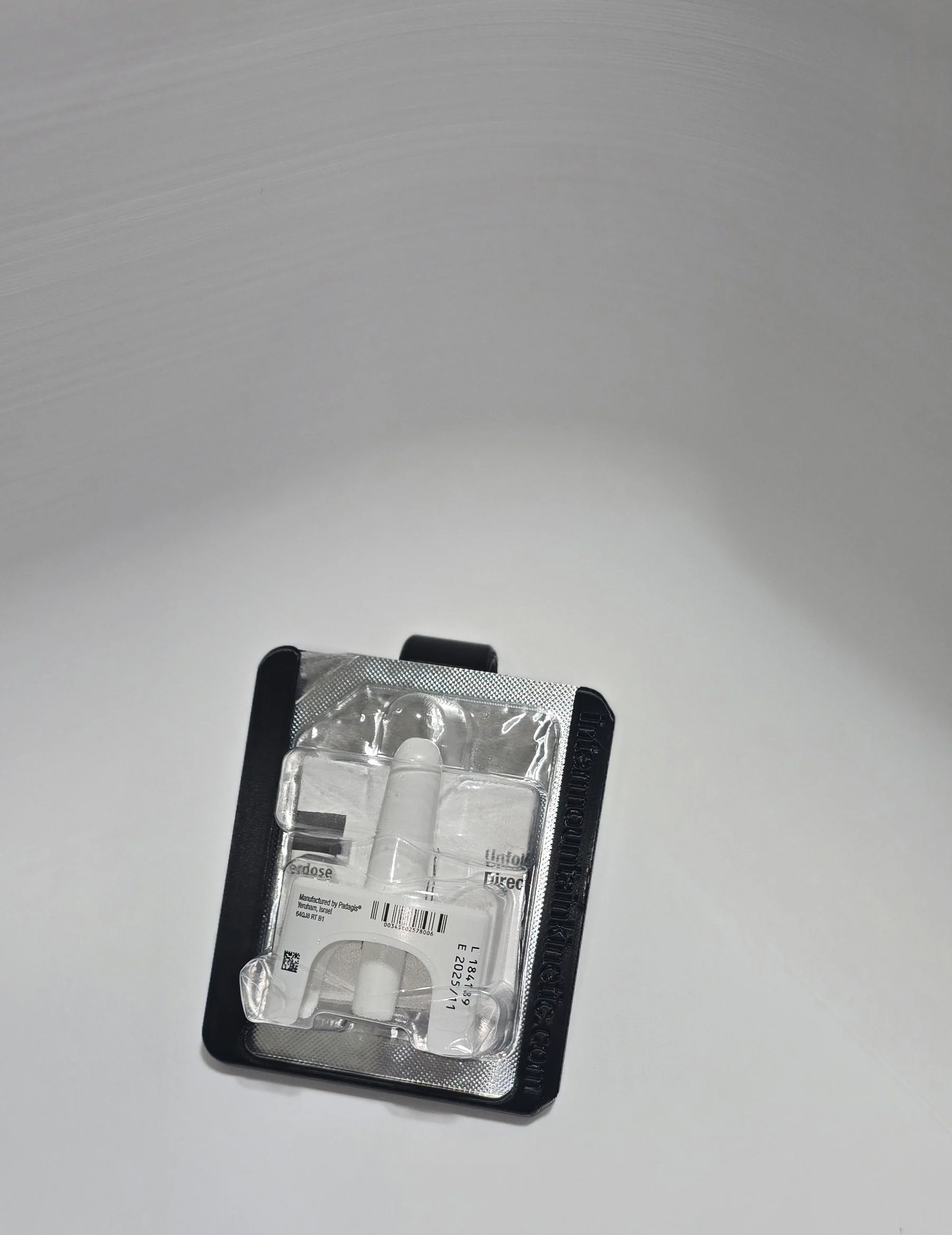Naloxone Sun Visor Holder Black