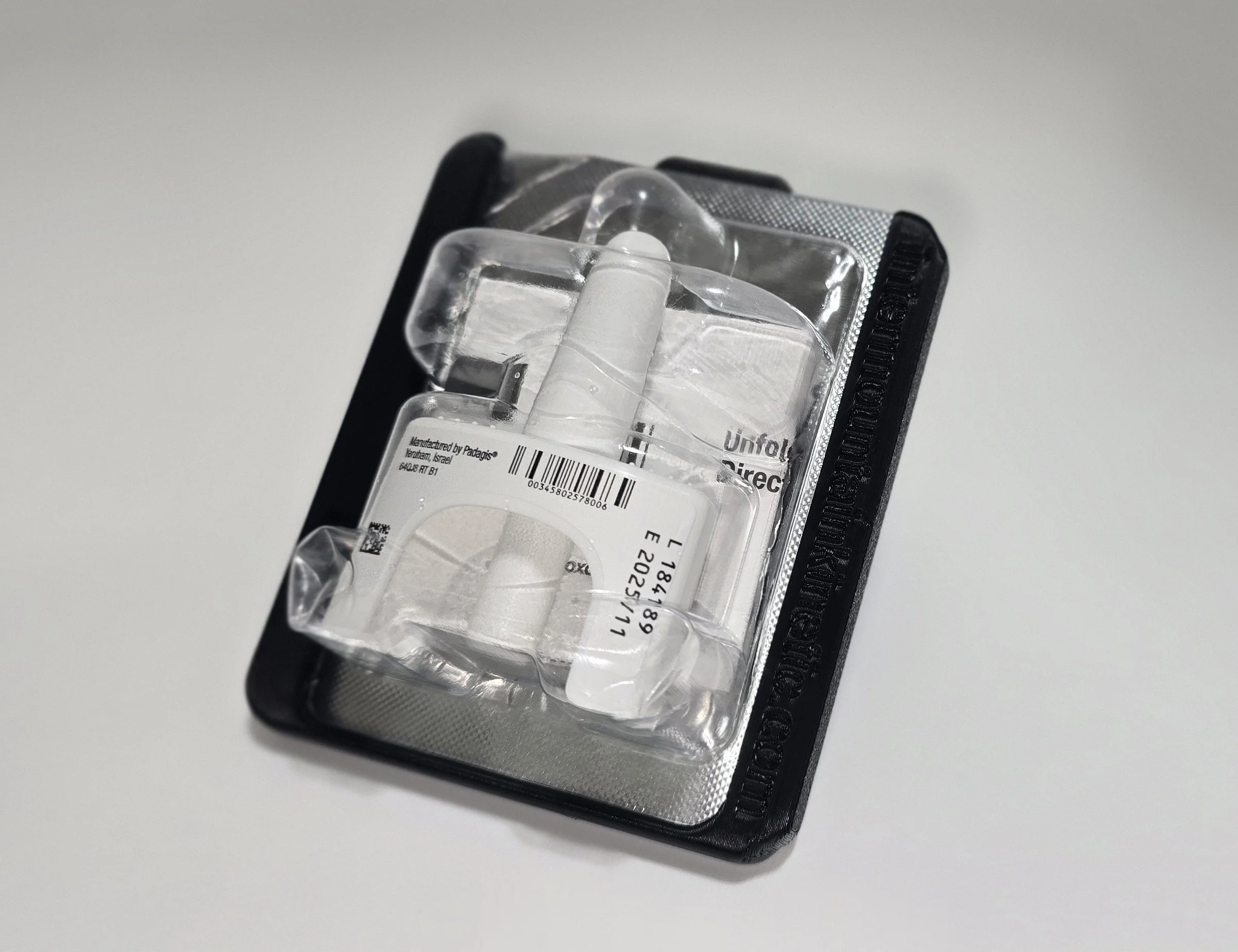 Naloxone Sun Visor Holder Black