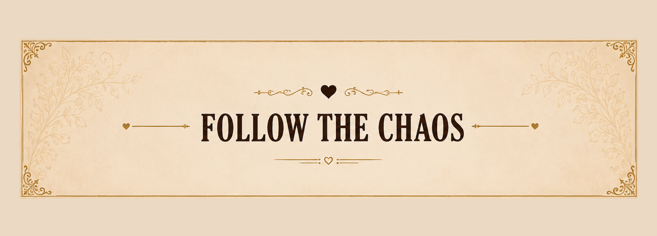 Follow the Chaos section