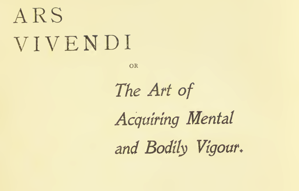The Forgotten Art of Living Well