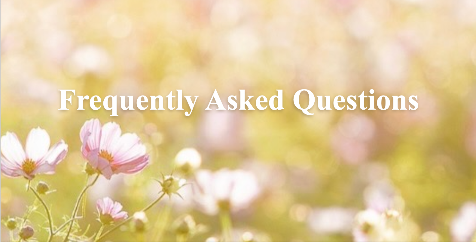 FAQs for Catherine Goodman Wellness For Life