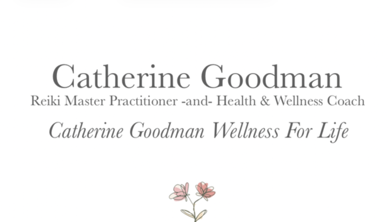Catherine Goodman Wellness For Life
