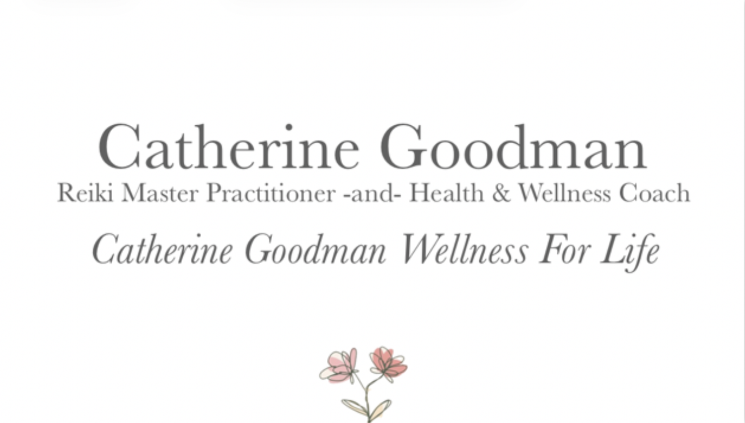 Catherine Goodman Wellness For Life