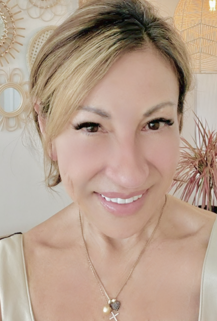 Reiki Master Catherine Goodman at her Reiki studio in Sausalito, CA.