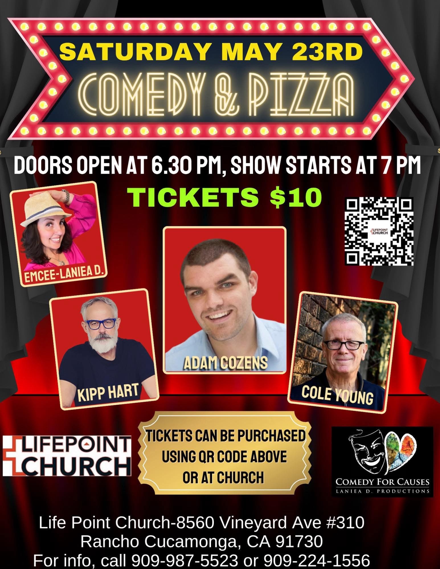 Comedy & Pizza