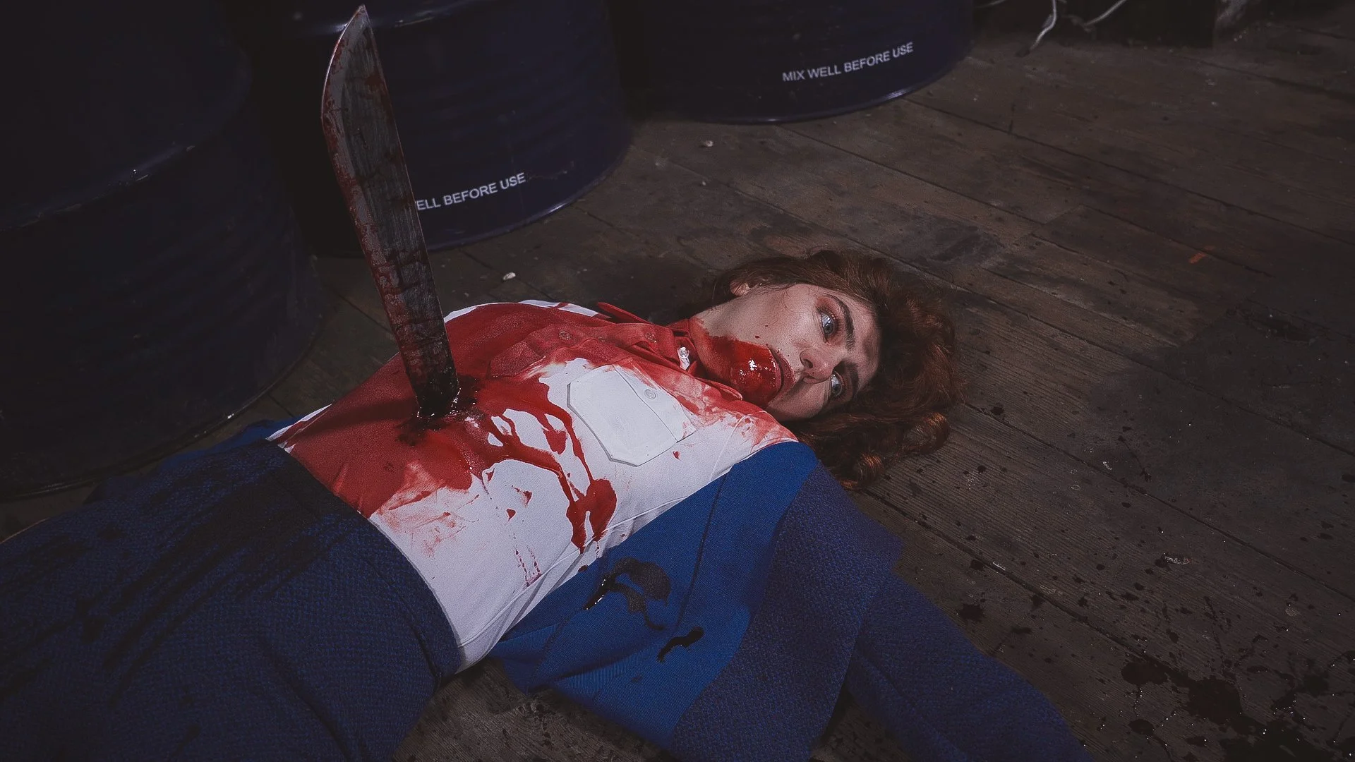 This month's stabbings films are now available to stream and download over on our Patreon channel [link in bio].

The download links expire in 24 hours so don't wait on these 4 gory bloodbaths.

There are four films released today
1) The Example 3 st