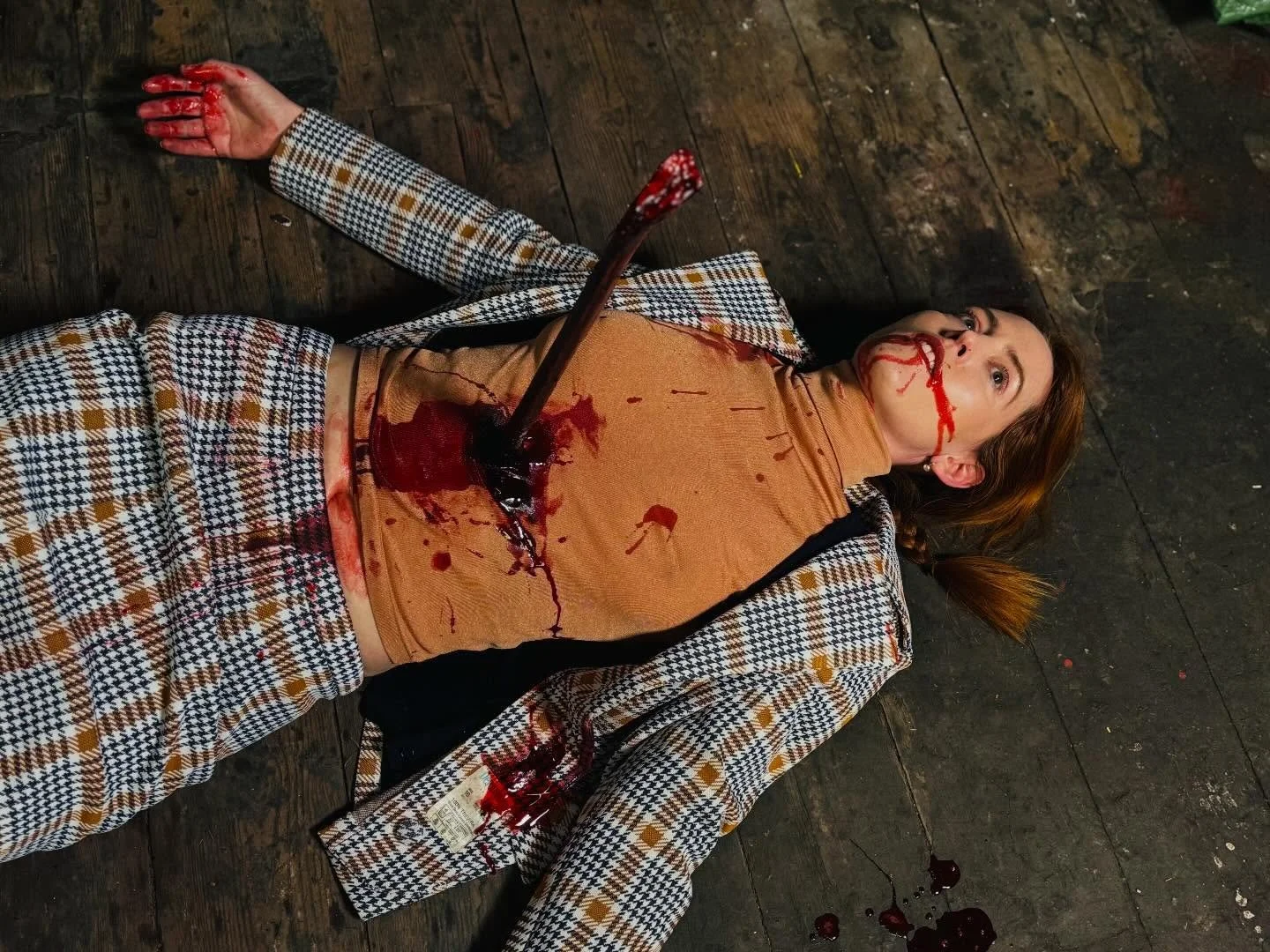 Had such a great shoot with @isabelleemberofficial who will be making her Grindhouse North debut very soon. #impaled