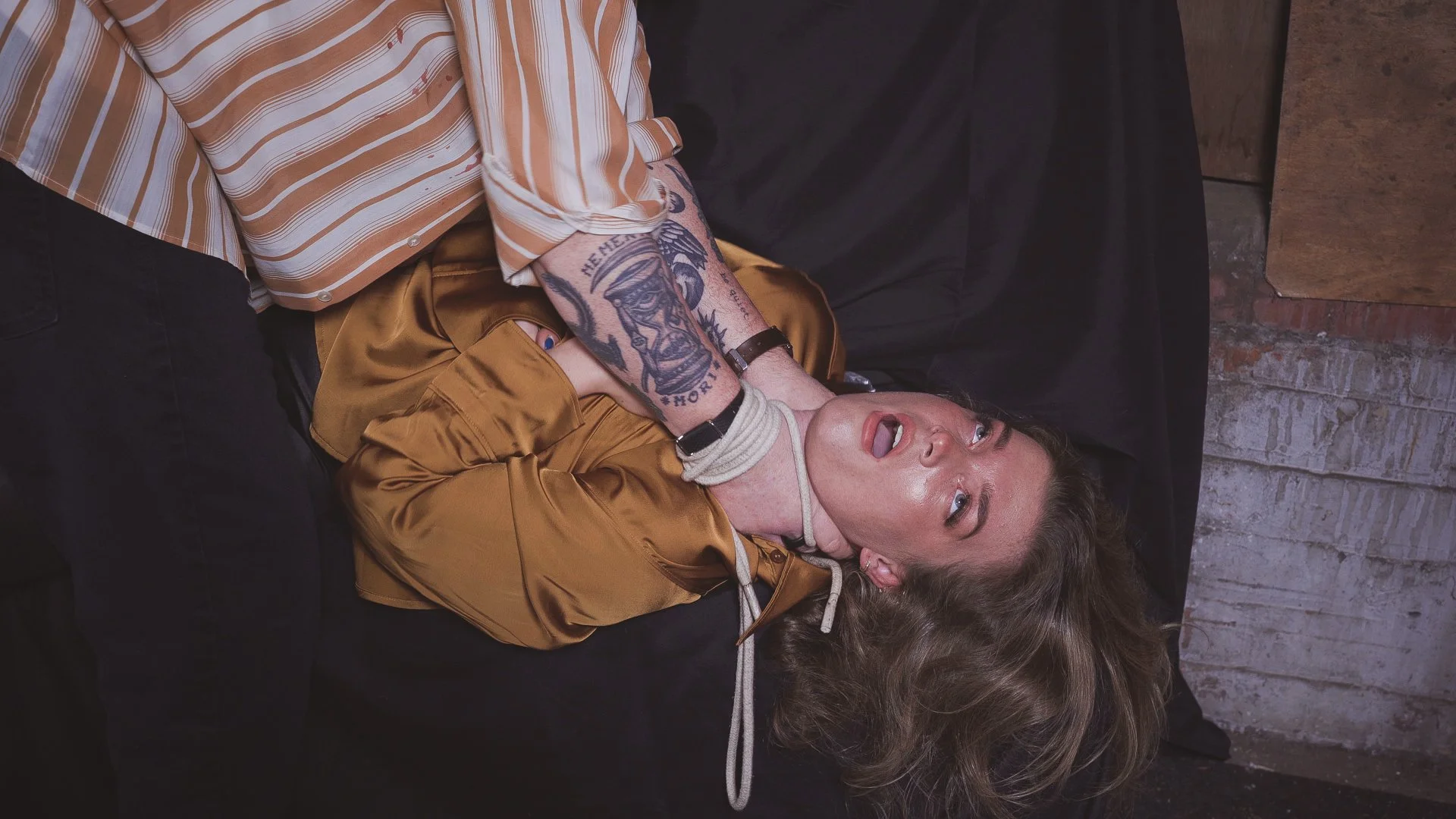 Deadly Seductions is released today to stream over on our Patreon - and is available to download only for the next 24 hours!!

Agent Kasey is interrogating a prisoner. She tries several methods, which buys the prisoner time to untie himself. He then 