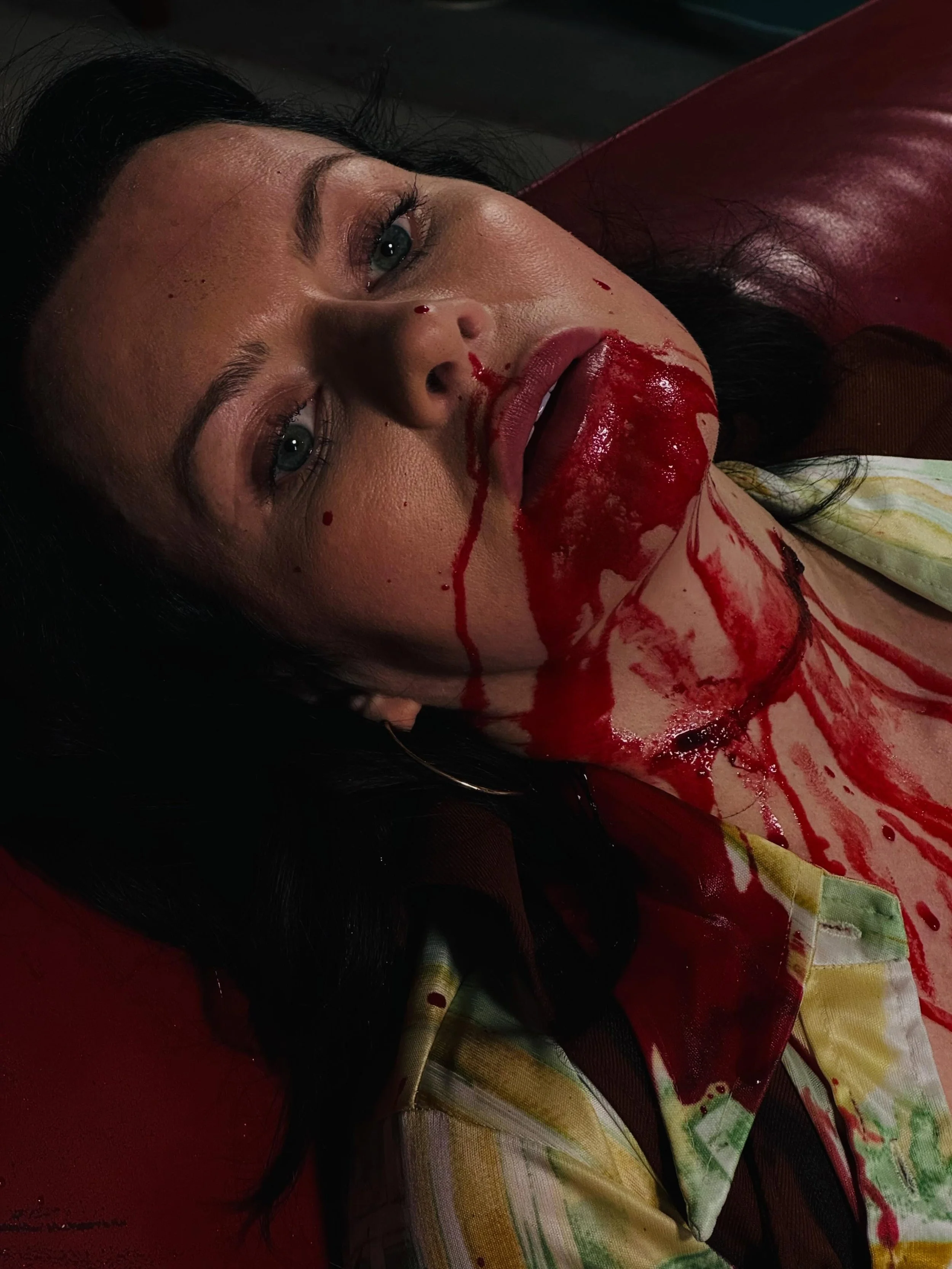 I had an awesome day filming with @jessicasinbabestation on her first visit to the GHN studio 

#indiefilm #gore #sfx #horror