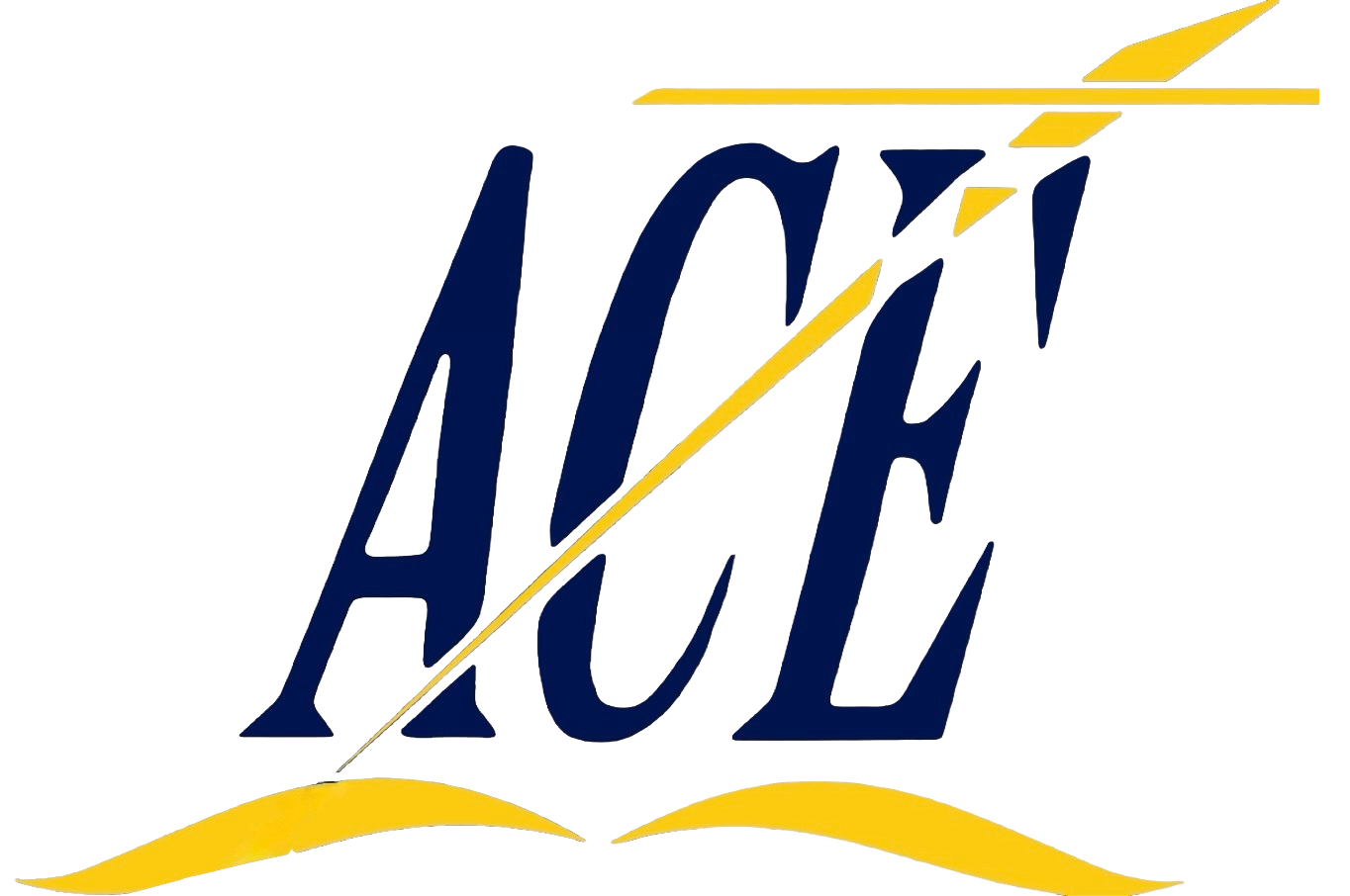 NASA logo with stylized blue text and yellow accents