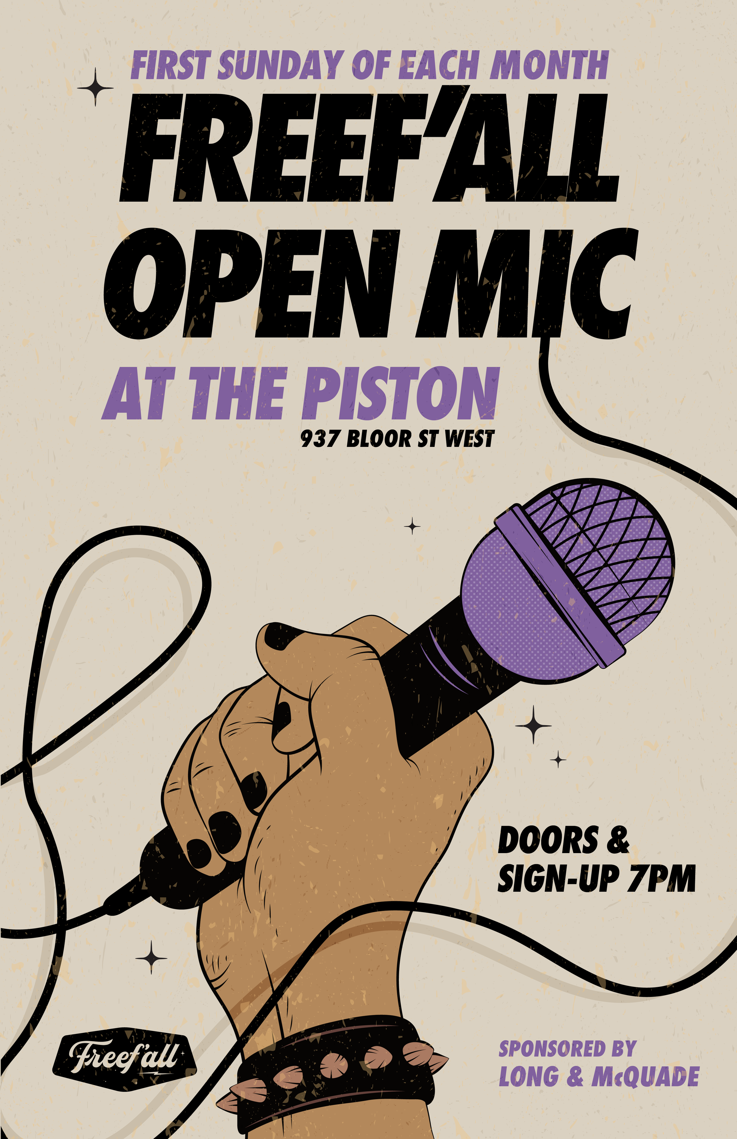 FREEF’ALL OPEN MIC