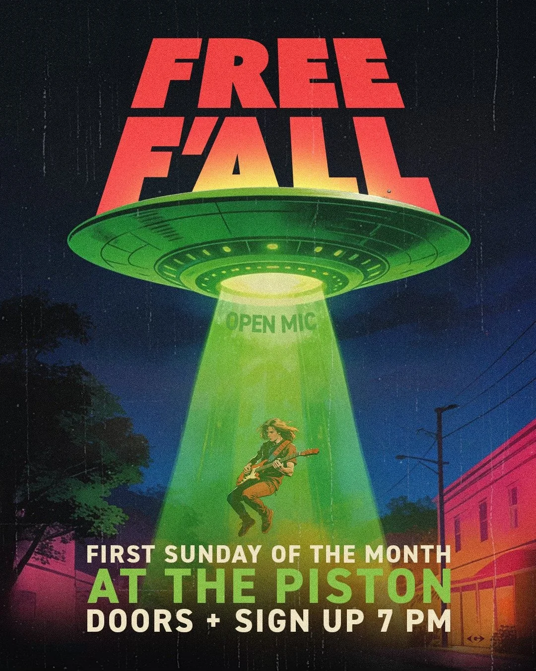 Freef'All Open Mic Farewell
