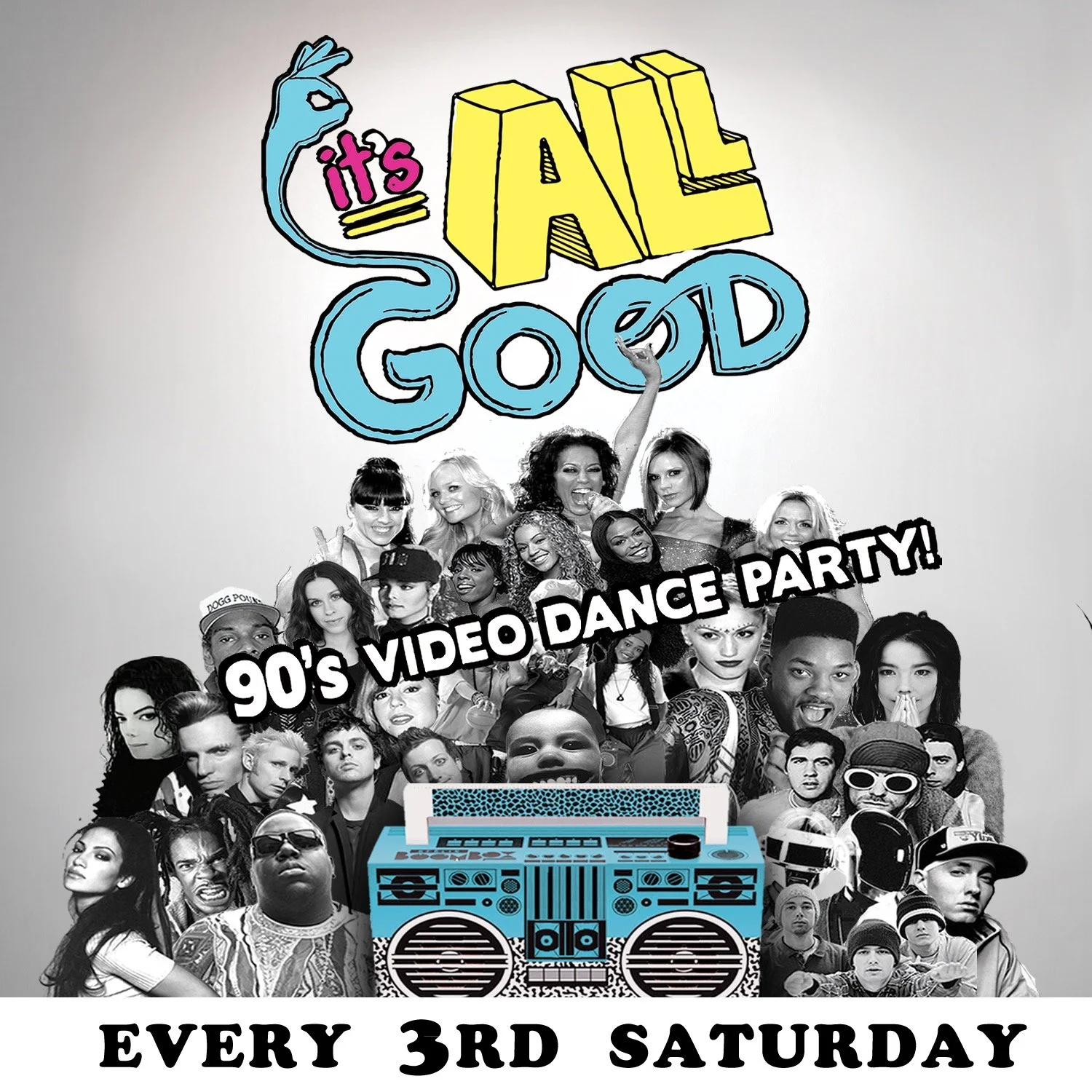 It's All Good 90s video dance party! 