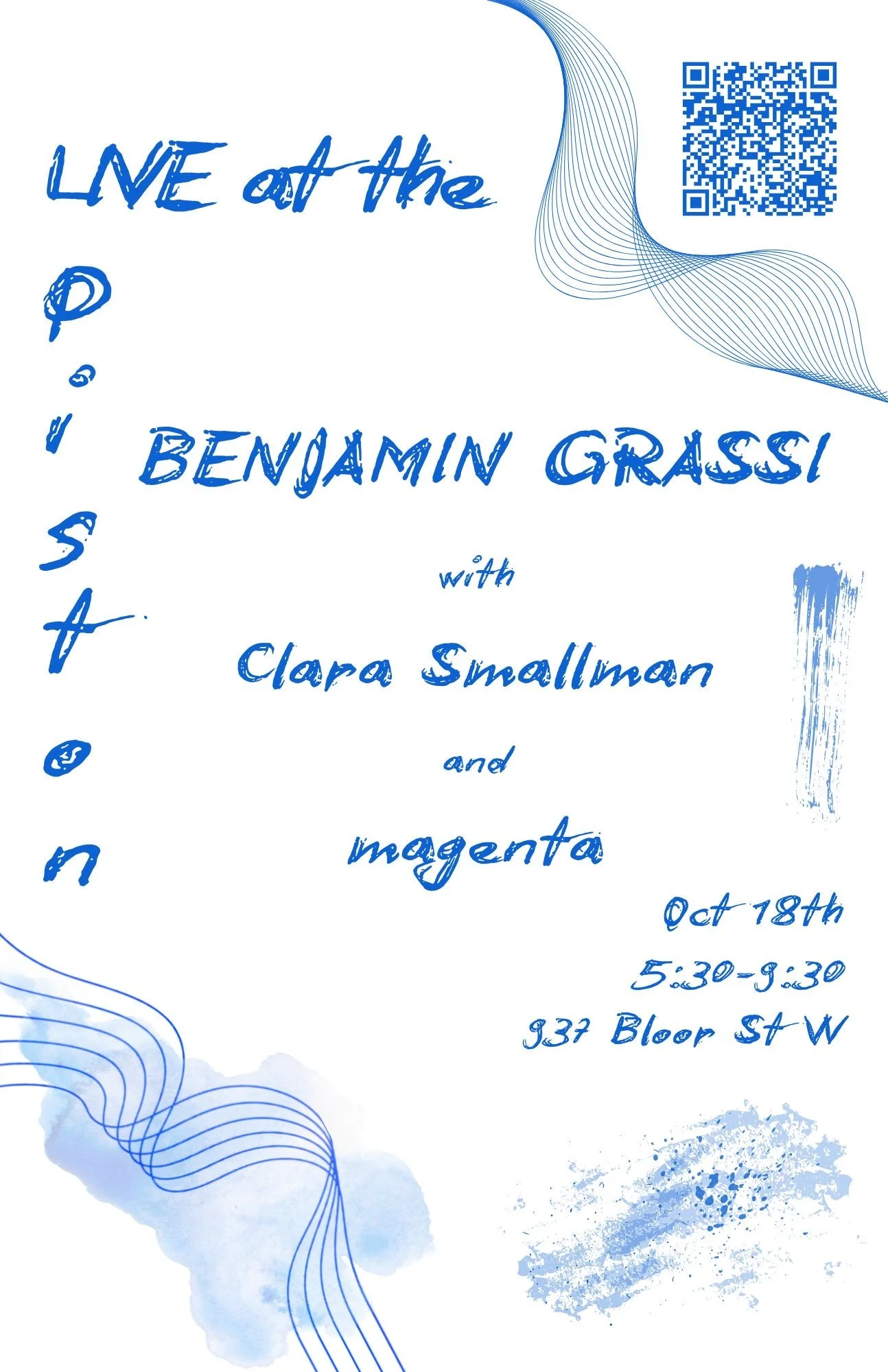 Benjamin Grassi w/ Clara Smallman & Magenta