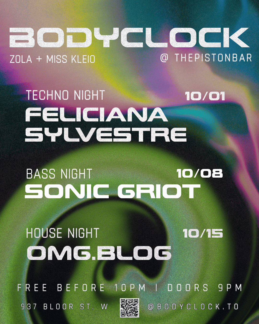 BODYCLOCK - TECHNO - DNB - HOUSE 