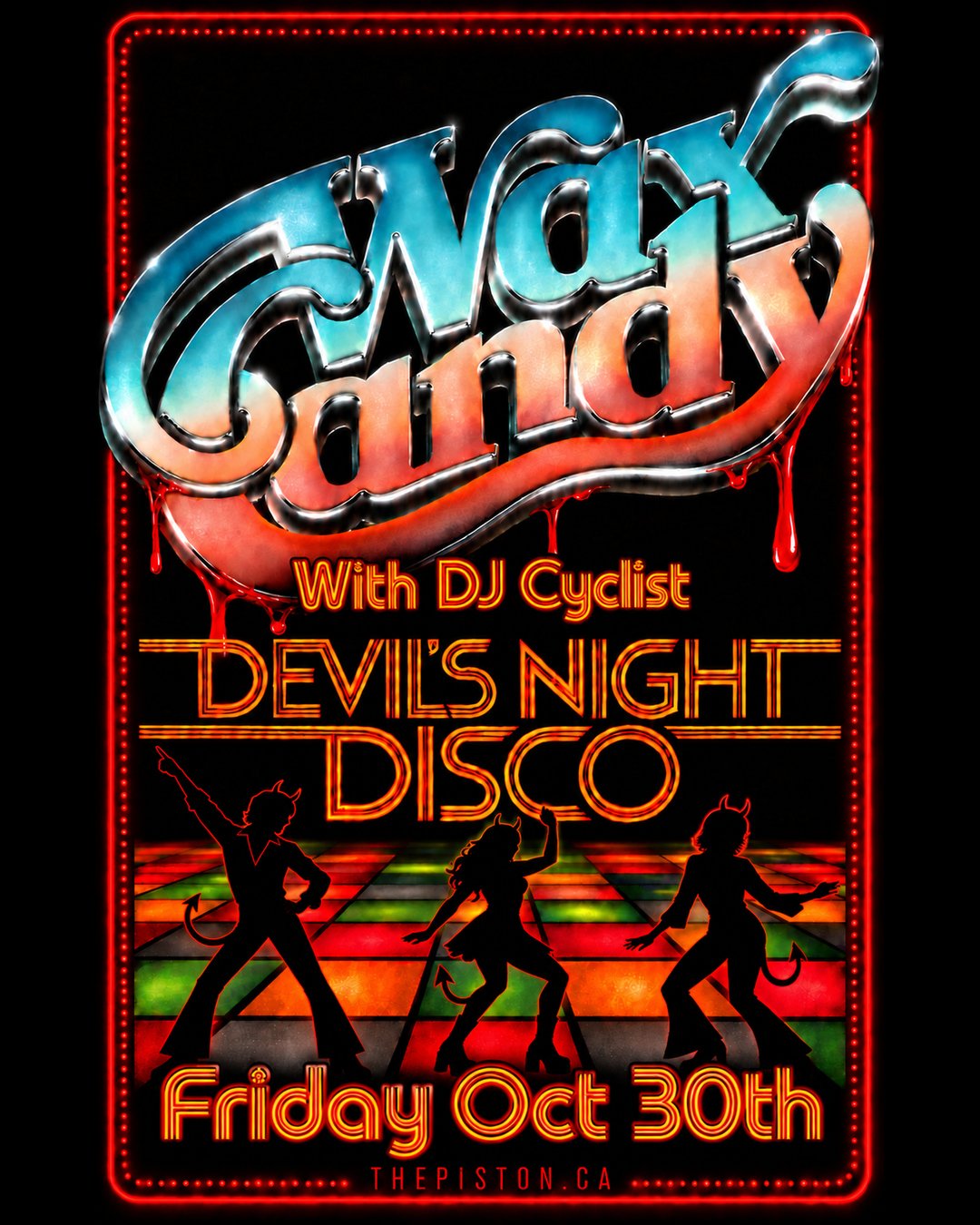 Wax Candy Disco Halloween Party!