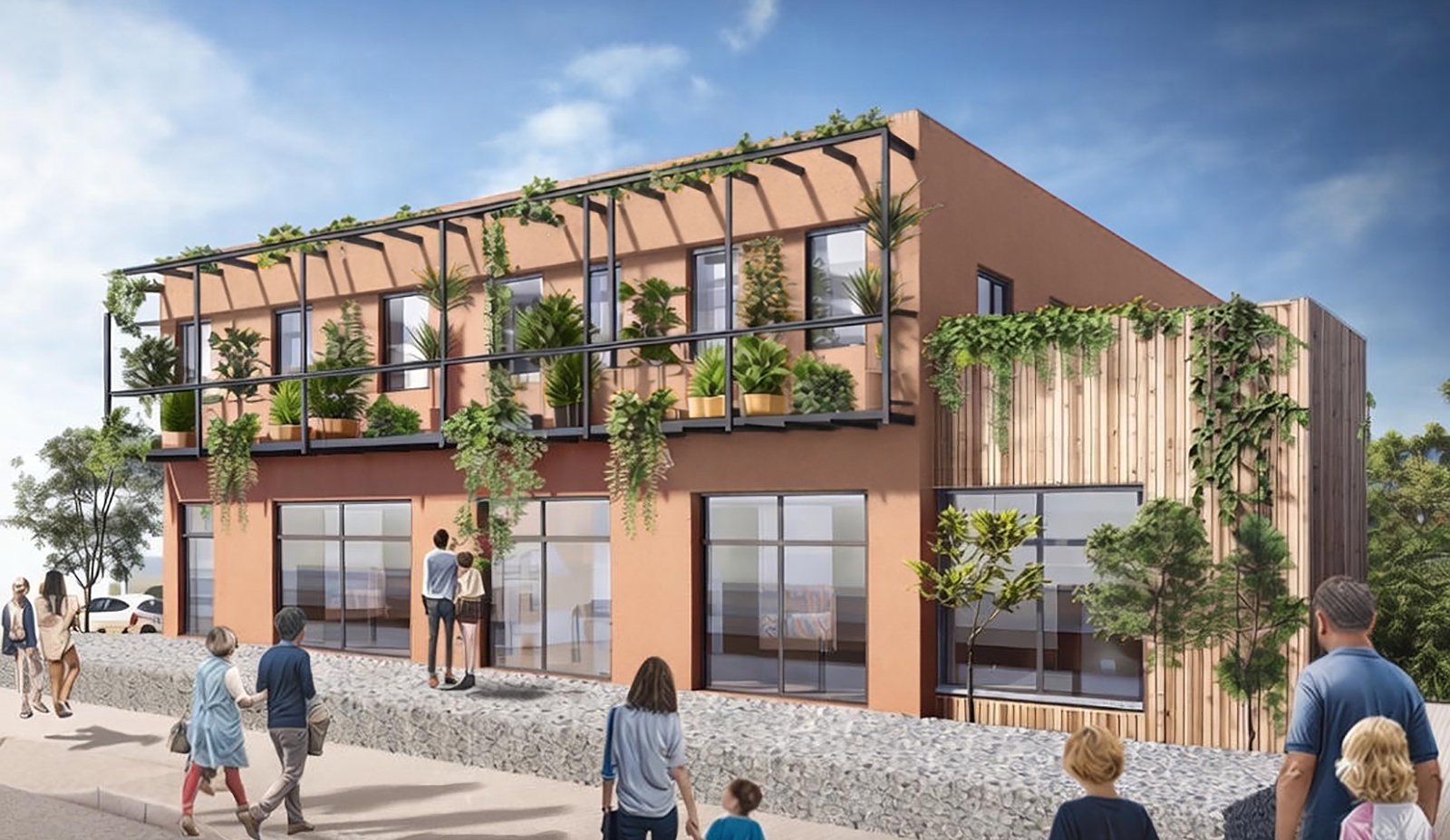 Villa Vifi → Local commercial + extension - Var