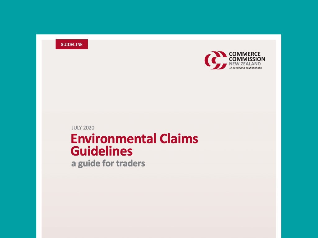 Environmental claims guidance