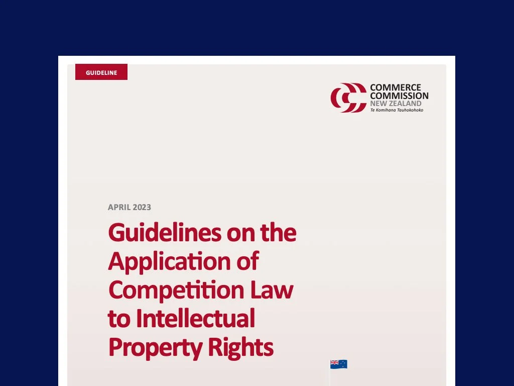 Guidelines on the Application of Competition Law to Intellectual Property Rights