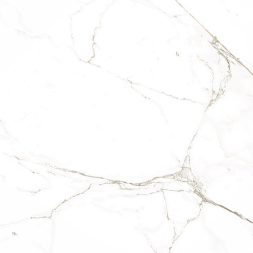 Superficie de mármol blanco con vetas grises.