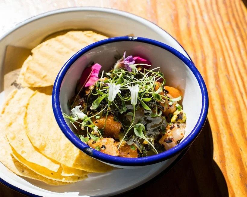 It&rsquo;s always ceviche season at Handline (see photographic evidence above) but we&rsquo;re especially fond of the spring Rosarito&rsquo;s Ceviche, which just hit the menu! 

This variation features rock cod cured in lime juice with pickled green 