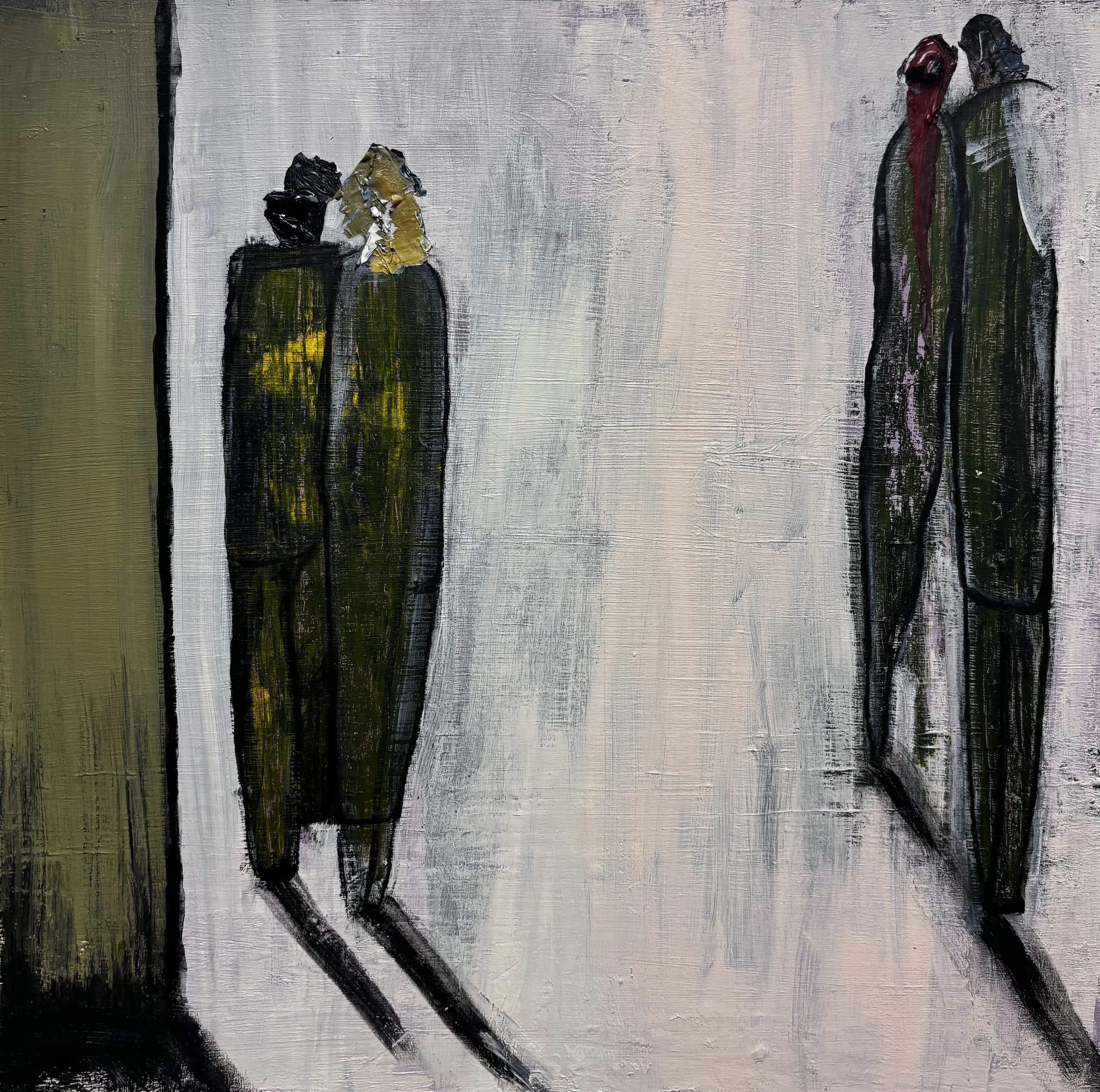 The Inbetween - Mixed Media - 12x12 - $160