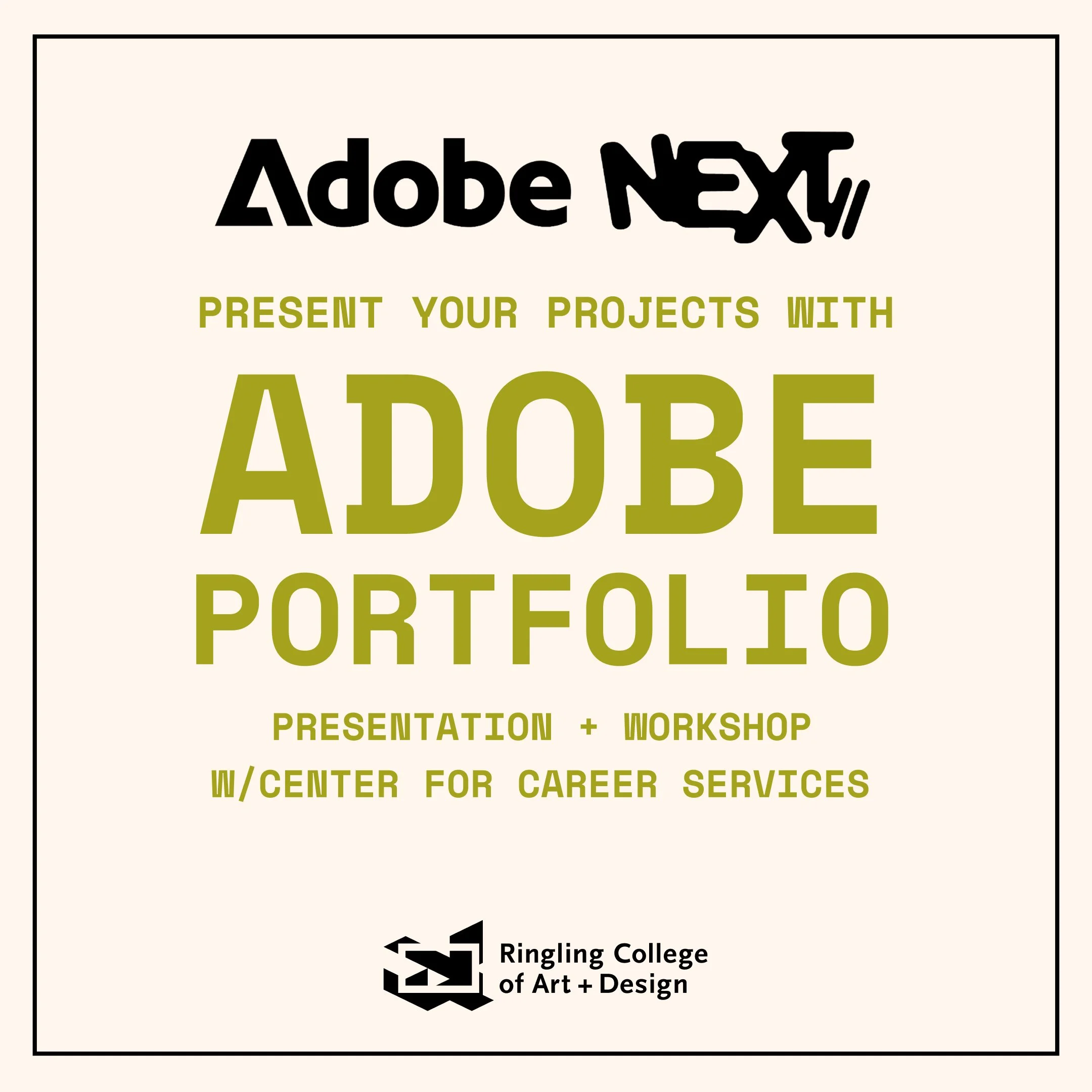 Adobe Portfolio Workshop