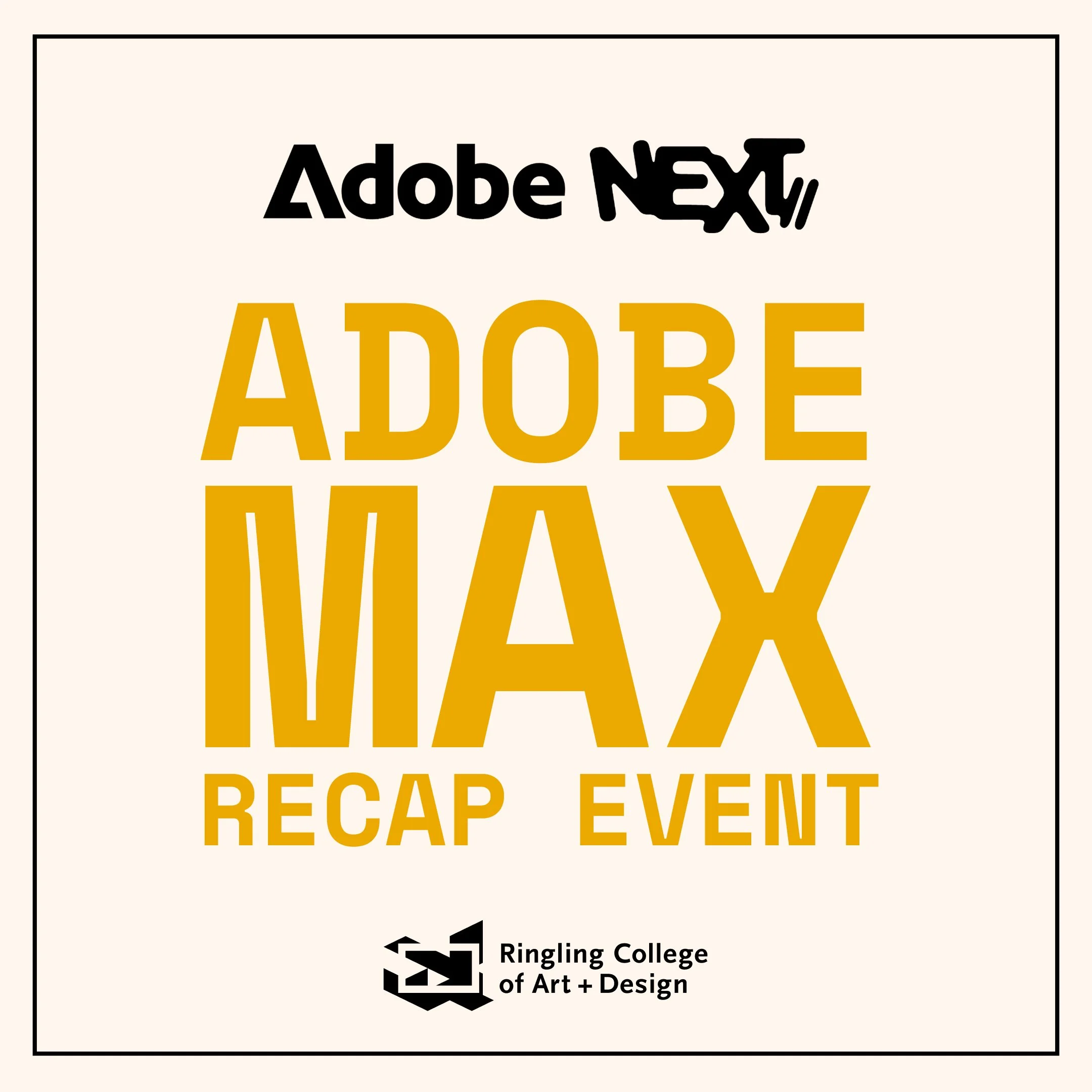 Adobe MAX Recap