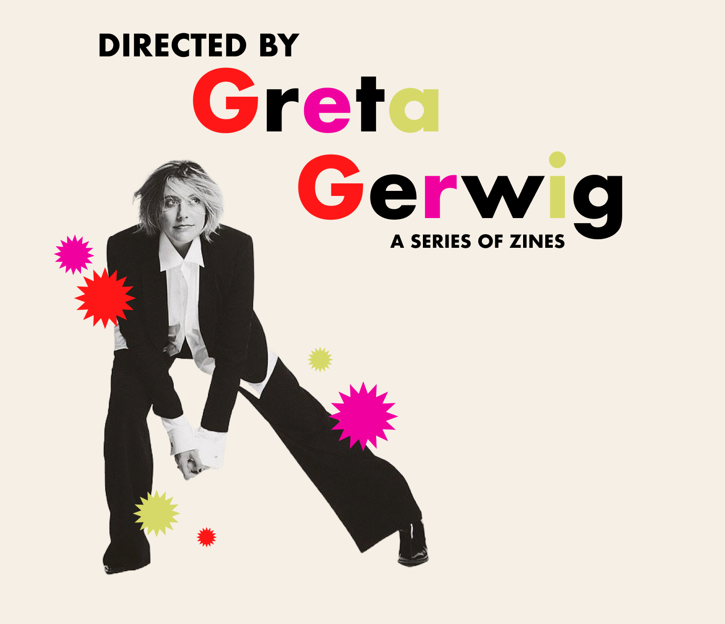Directed by Greta Gerwig Zine Set