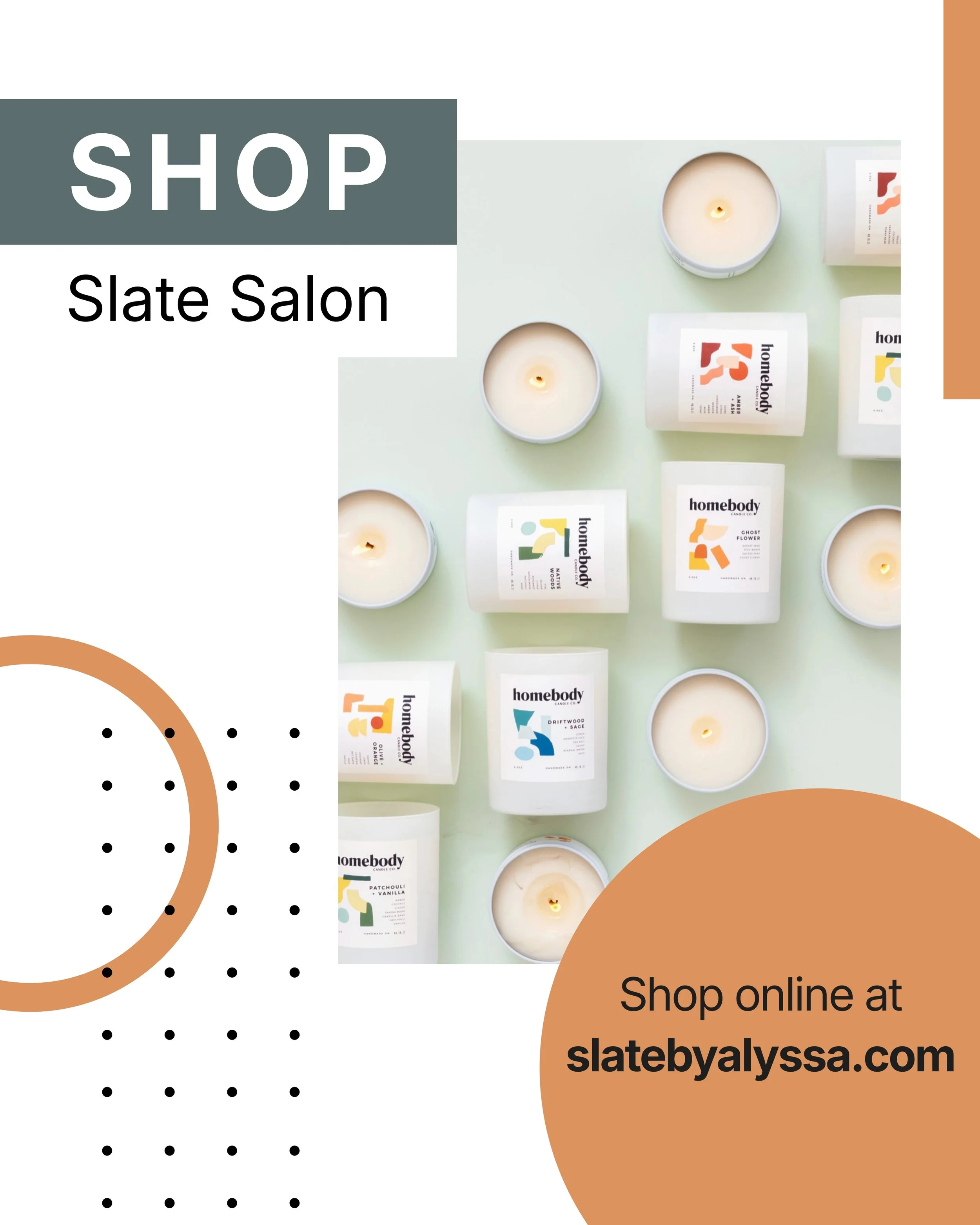 New products are in!! 😍 Shop in person during your next appointment, or shop online at slatebyalyssa.com for delivery or local pickup.

Questions? DM us or reach out to Alyssa directly!