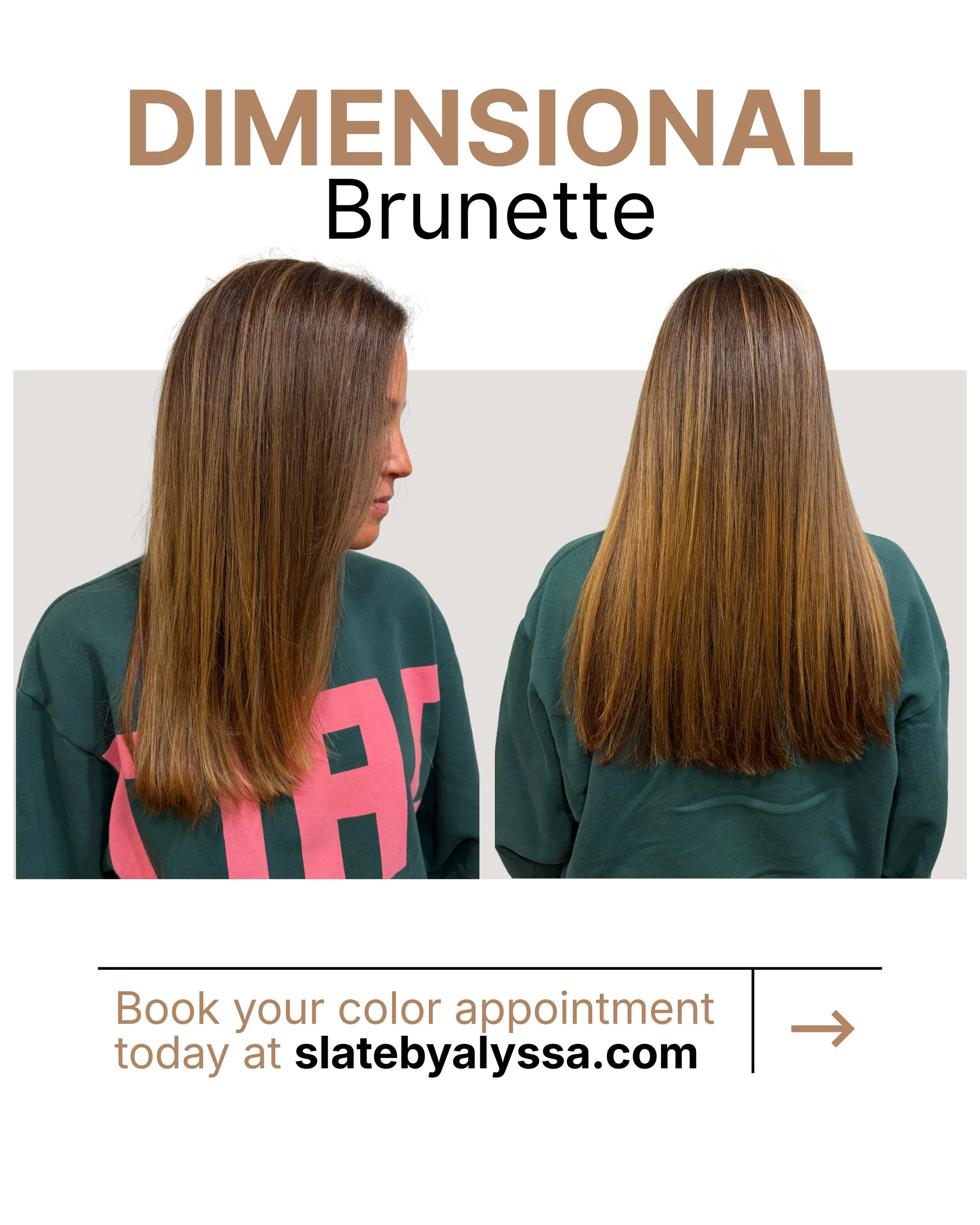 Rachel came in wanting to add some dimension to her hair; it was important to me to keep the richness of her natural color. 

The goal was soft, &ldquo;lived-in&rdquo; color &mdash; mimicking the natural effects of a summer in the sun. As a result, t