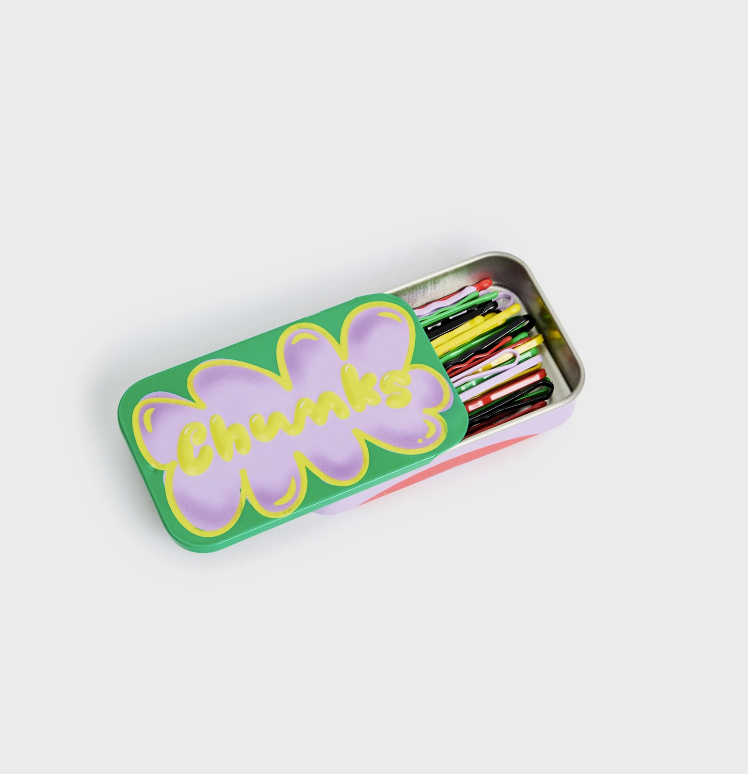 Chunks Multicolored Bobby Pins
