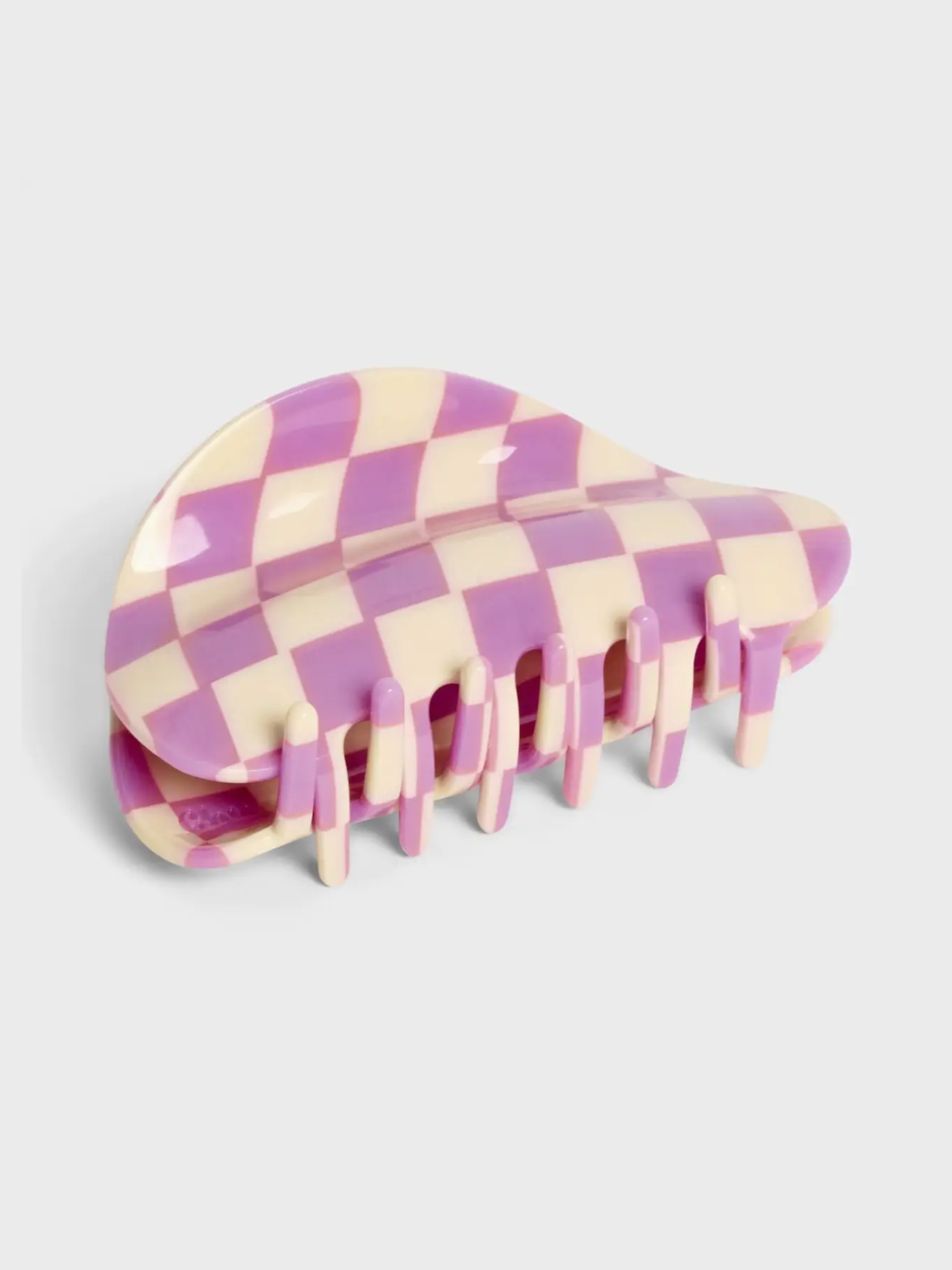 Chunks Checker Claw in Lavender