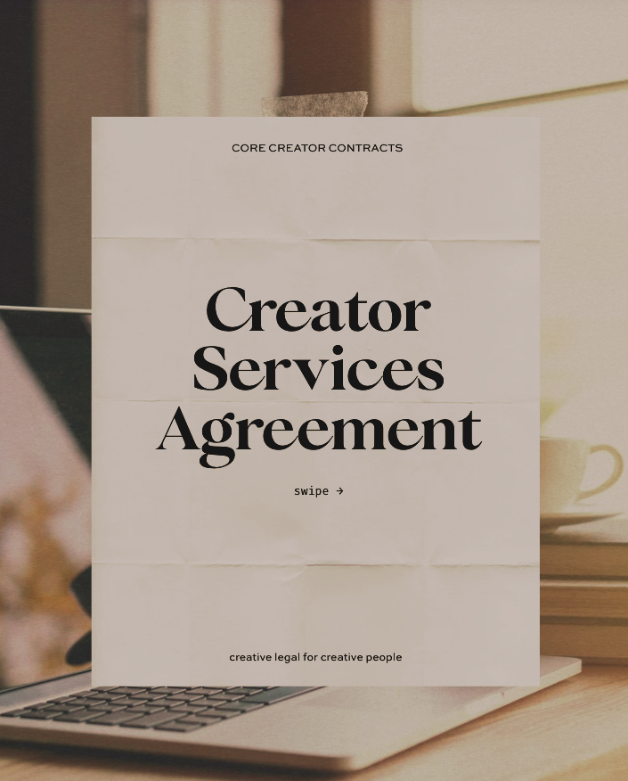 CREATOR SERVICES AGREEMENT