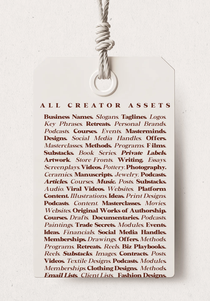 ALL CREATOR ASSETS PROTECTED
