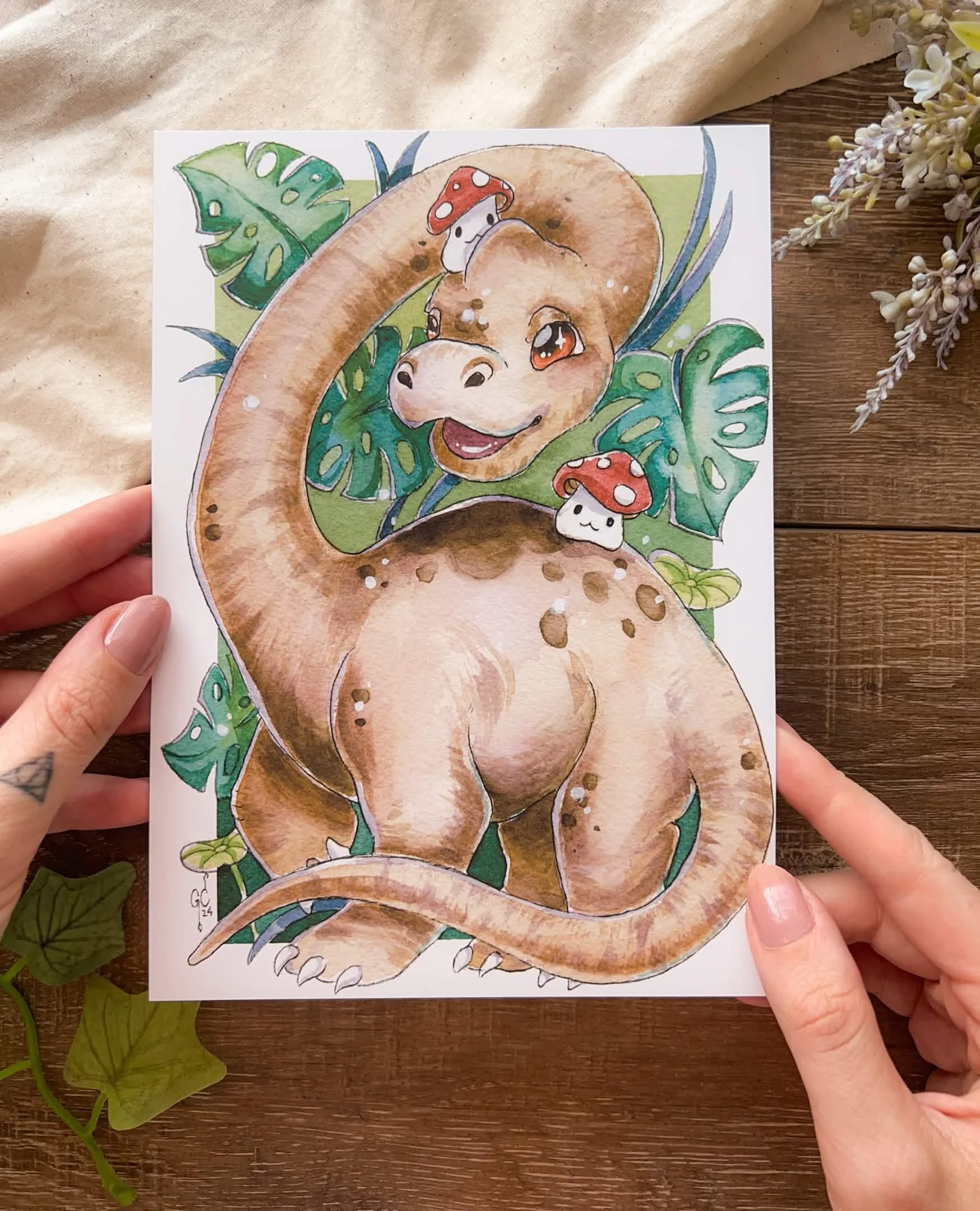 Dinosaur and Monstera 04.jpg