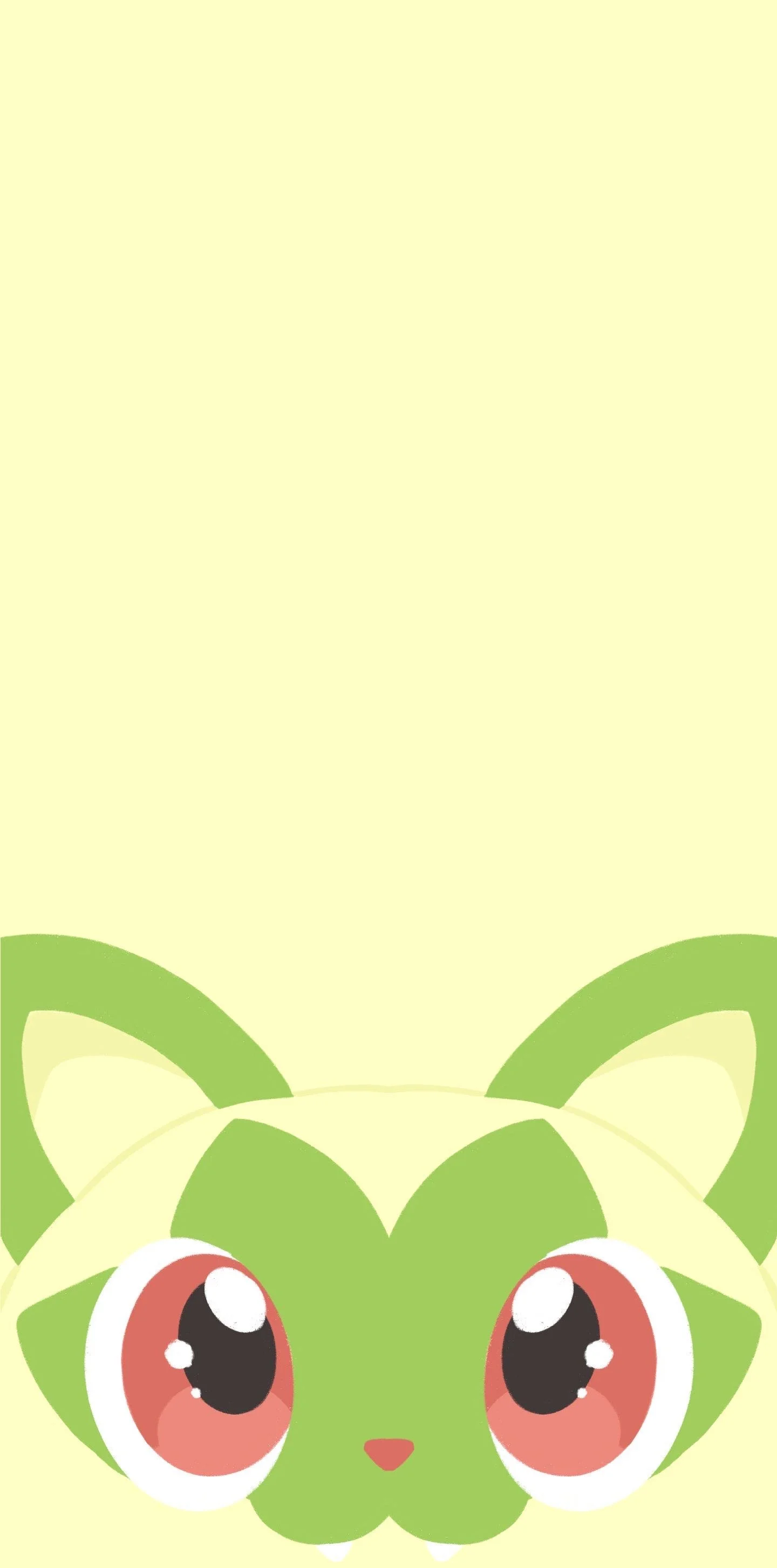 Sprigatito Pokemon Mobile Phone Wallpaper