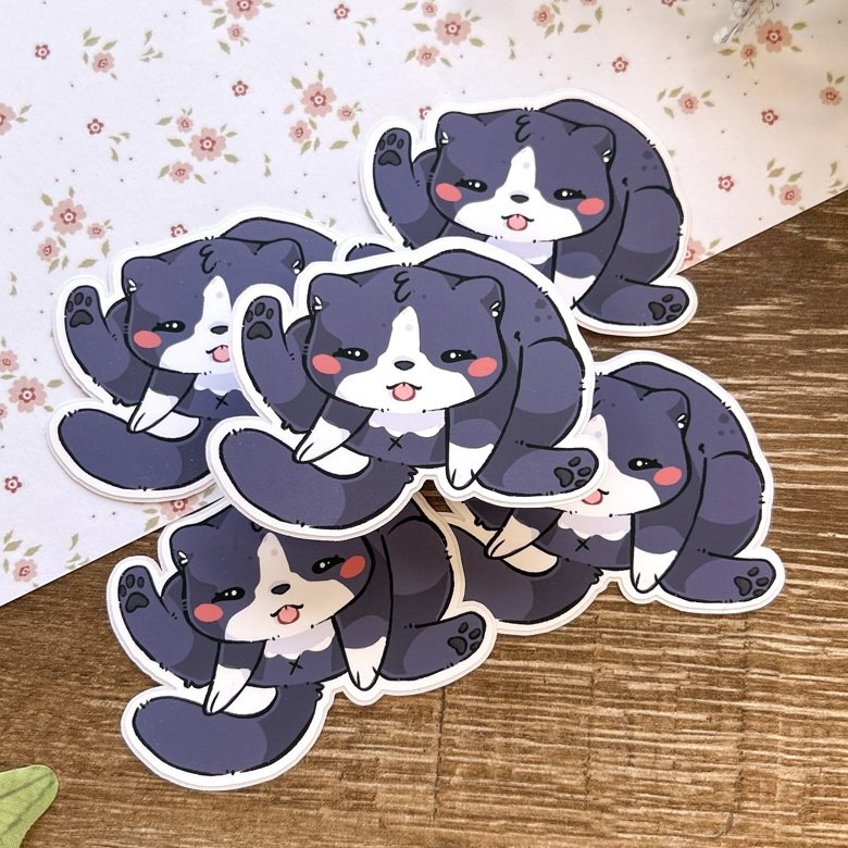 Tuxedo Cat Sticker.jpeg